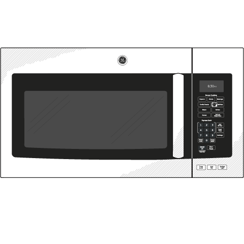Series 1.9 Cu. Ft. Over-the-Range Sensor Microwave Oven PVM9195SFSS