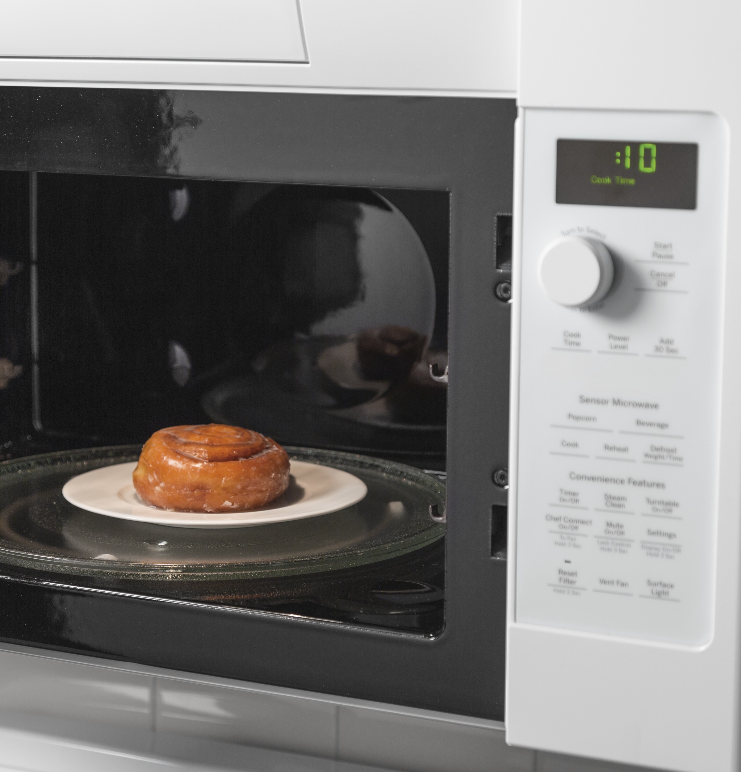 Series 2.1 Cu. Ft. Over-the-Range Sensor Microwave Oven PVM9215DKWW