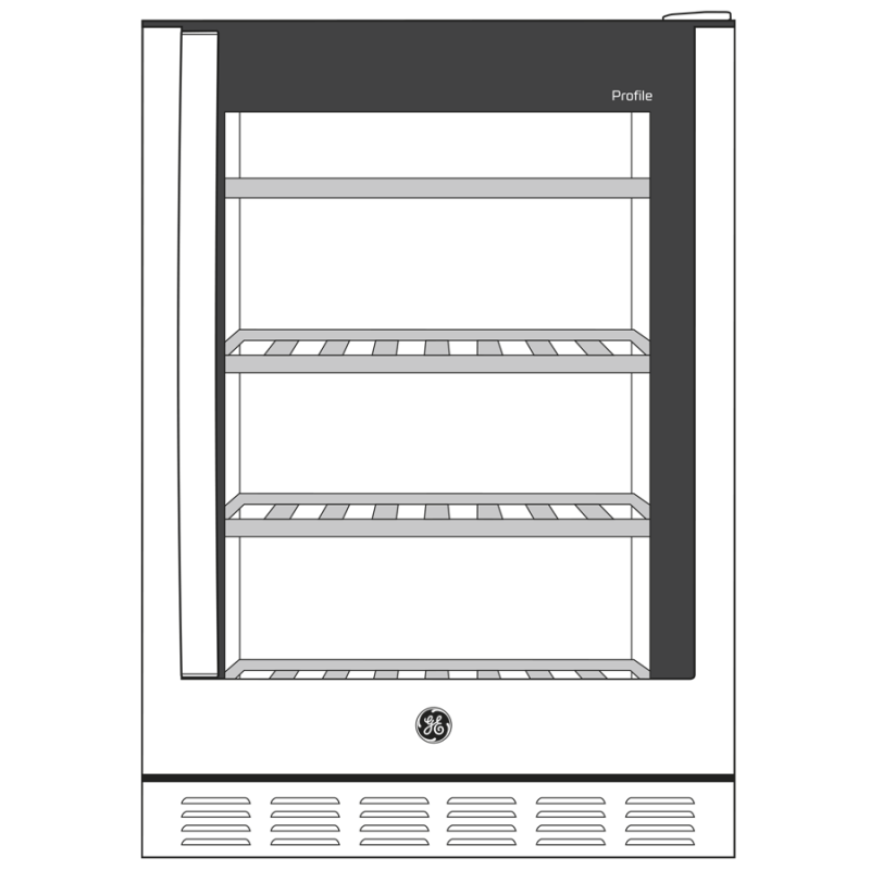 155-Can or 52-Bottle Beverage Center view 3