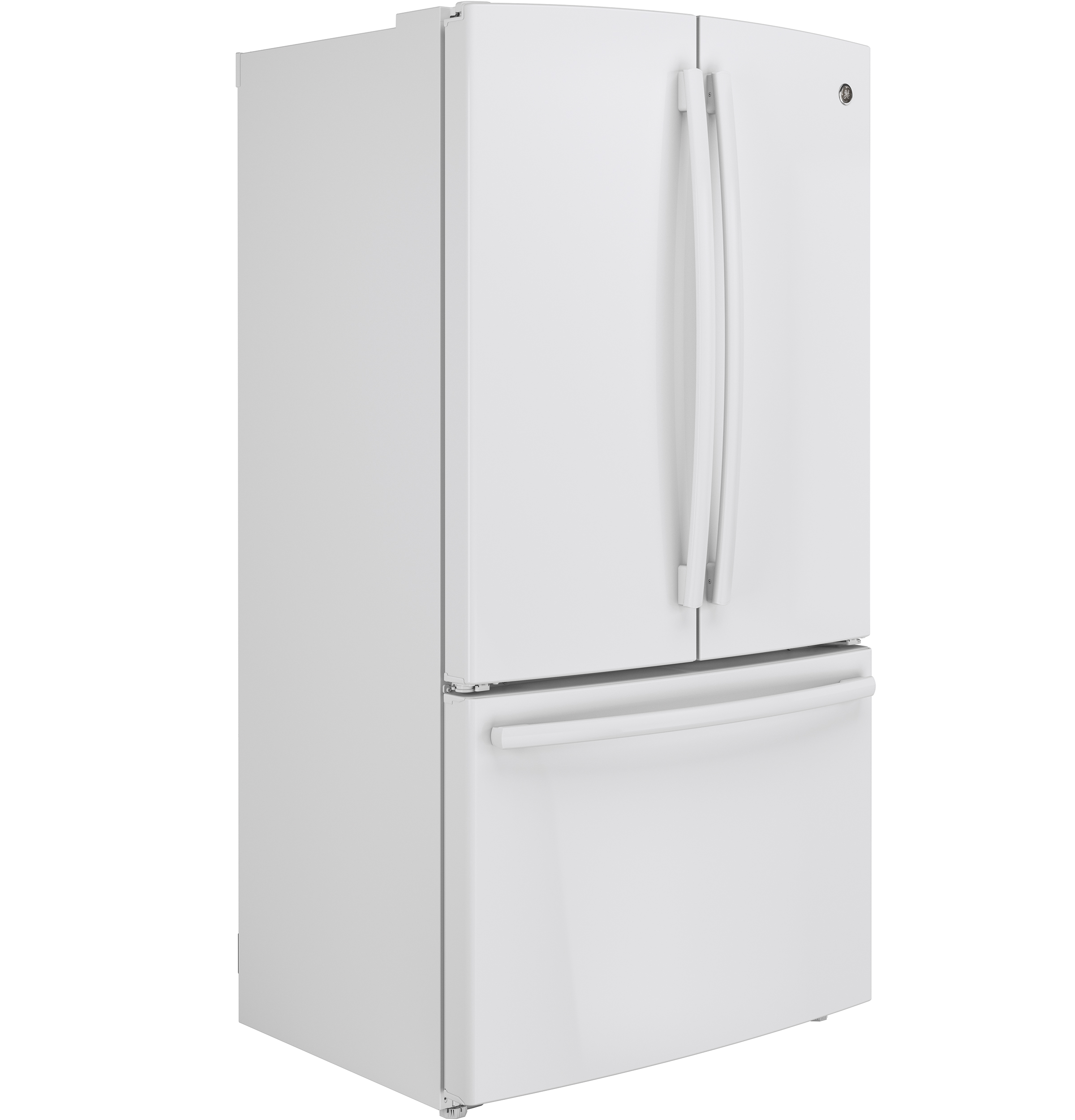 Series 23.1 Cu. Ft. Counter-Depth French-Door Refrigerator PWE23KGDWW