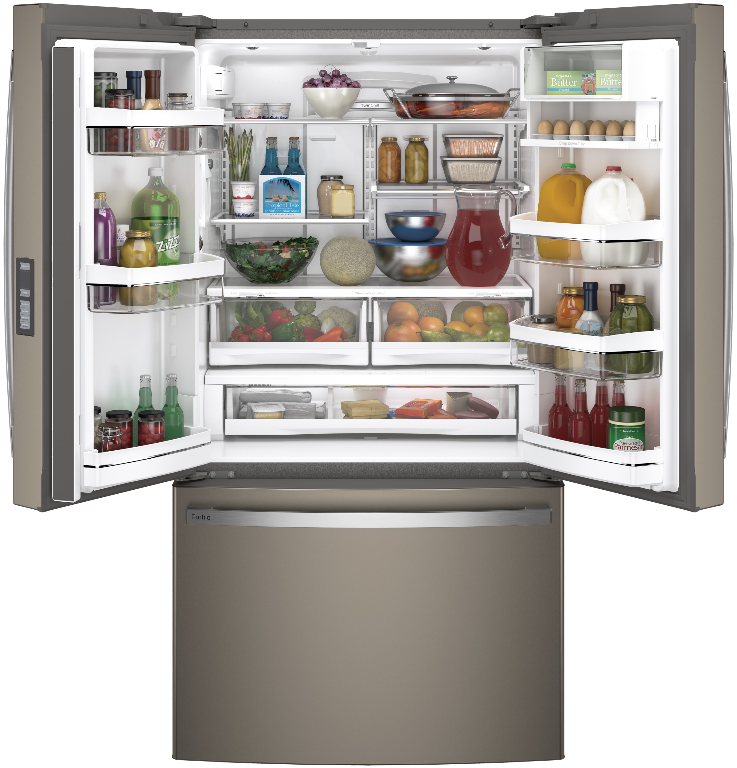 Series 23.1 Cu. Ft. Counter-Depth French-Door Refrigerator PWE23KMKES