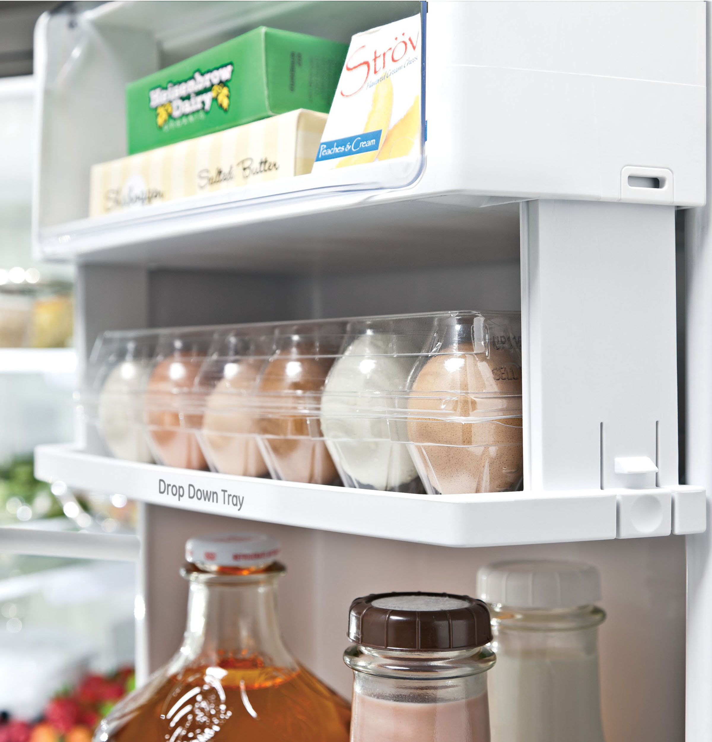 Series 23.1 Cu. Ft. Counter-Depth French-Door Refrigerator PWE23KSDSS