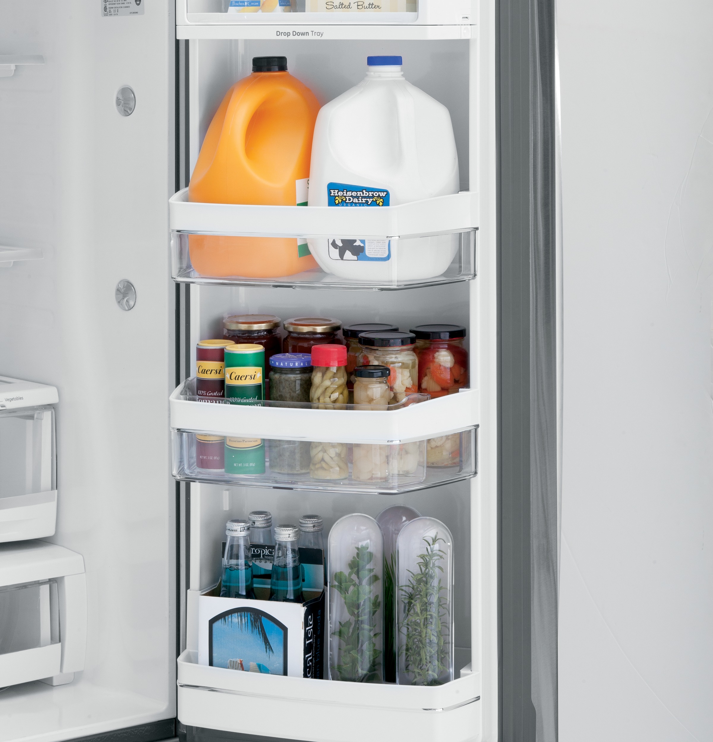 Series 23.1 Cu. Ft. Counter-Depth French-Door Refrigerator PWE23KSDSS
