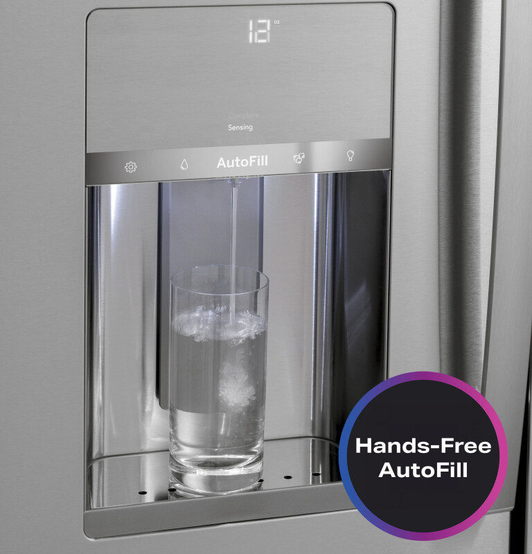 22.4 Cu. Ft. Smart Counter-Depth Fingerprint Resistant 4-Door French-Door Refrigerator with Door In Door view 28