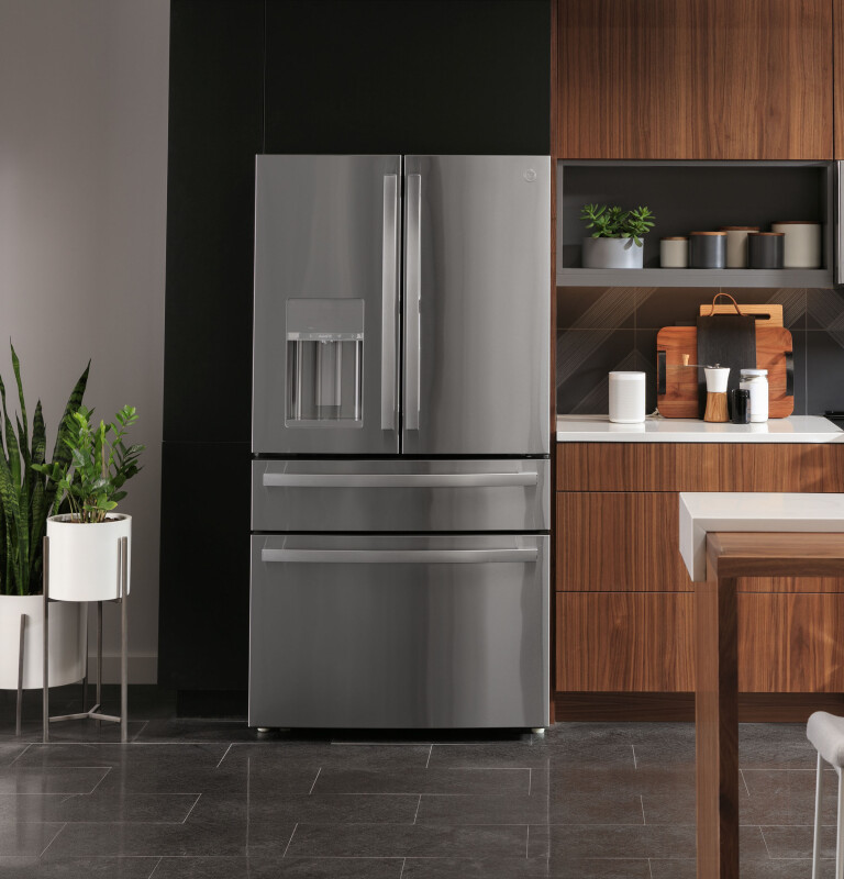 22.4 Cu. Ft. Smart Counter-Depth Fingerprint Resistant 4-Door French-Door Refrigerator with Door In Door view 11