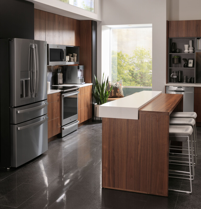 22.4 Cu. Ft. Smart Counter-Depth Fingerprint Resistant 4-Door French-Door Refrigerator with Door In Door view 16