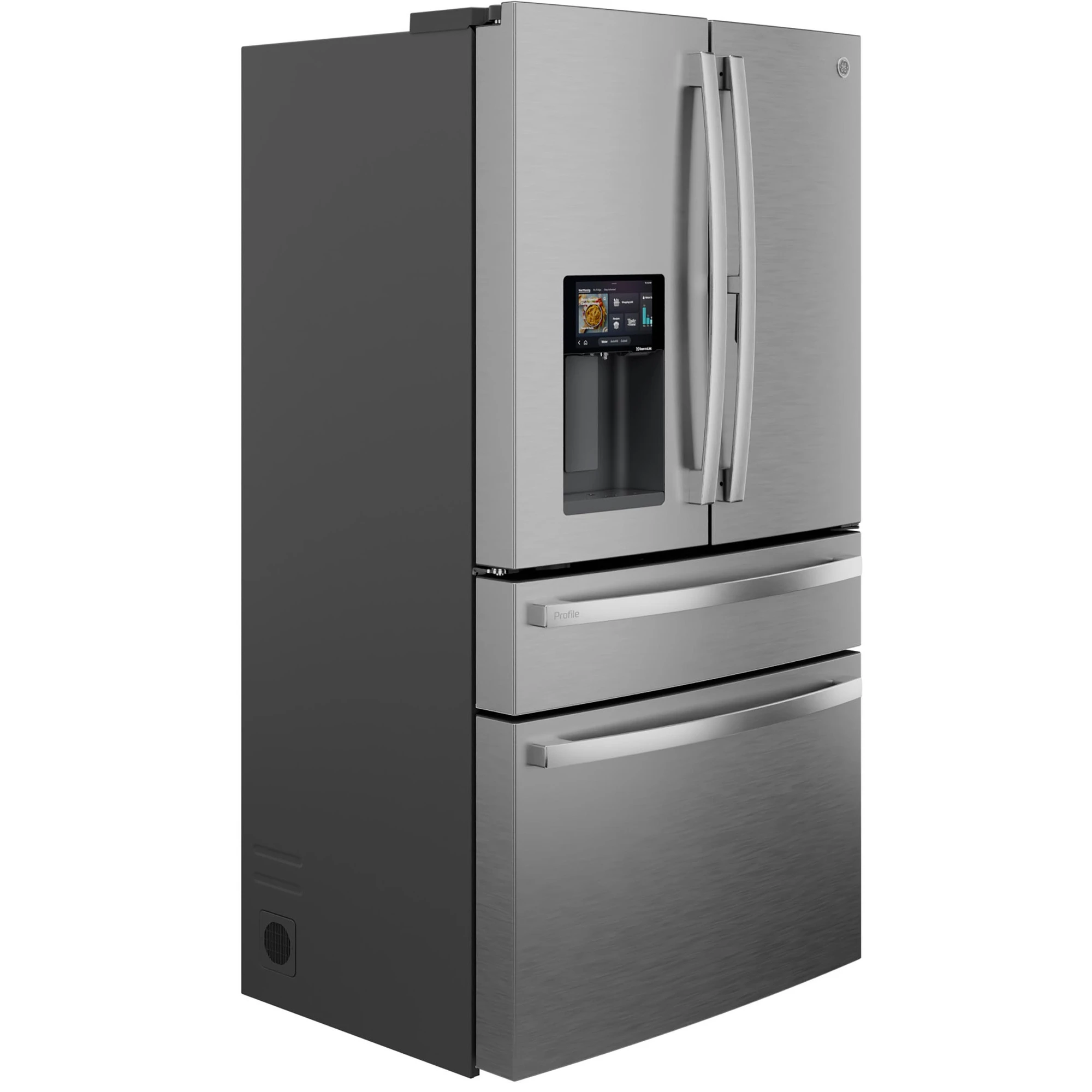22.4 Cu. Ft. Smart Counter-Depth 4-Door French-Door Refrigerator with Kitchen Assistant PXD22HYYFS