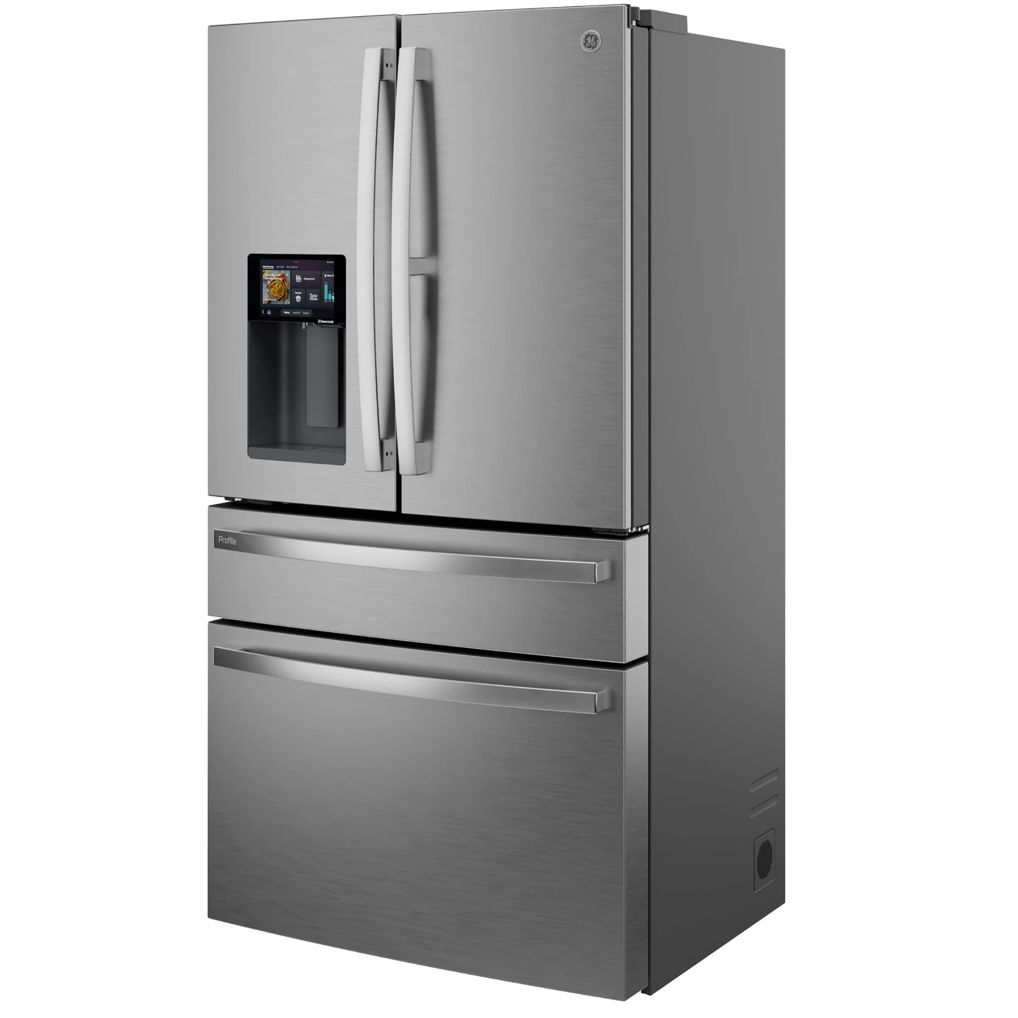 22.4 Cu. Ft. Smart Counter-Depth 4-Door French-Door Refrigerator with Kitchen Assistant PXD22HYYFS