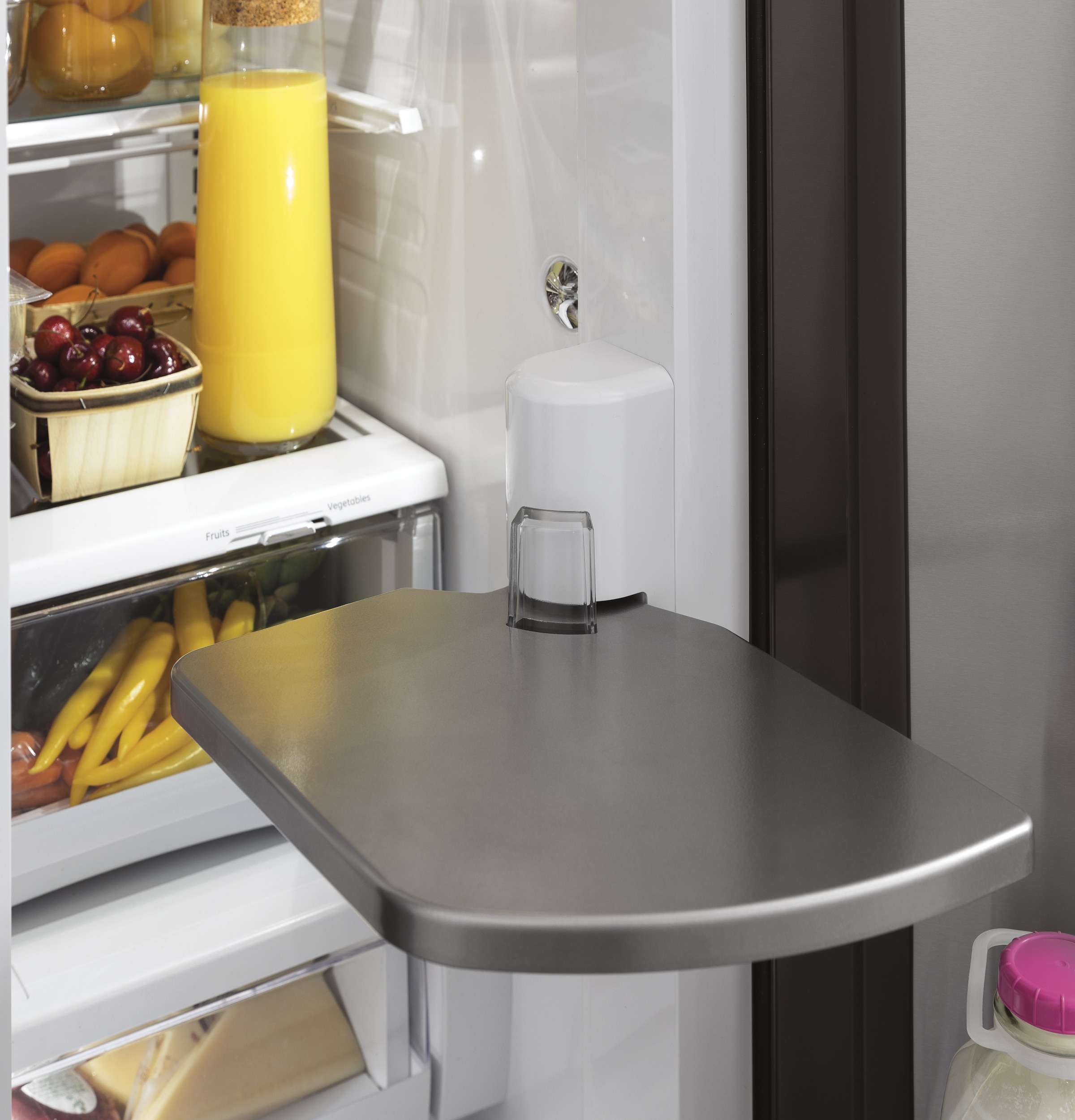 Series 22.1 Cu. Ft. Counter-Depth French-Door Refrigerator with Door In Door and Hands-Free AutoFill view 22