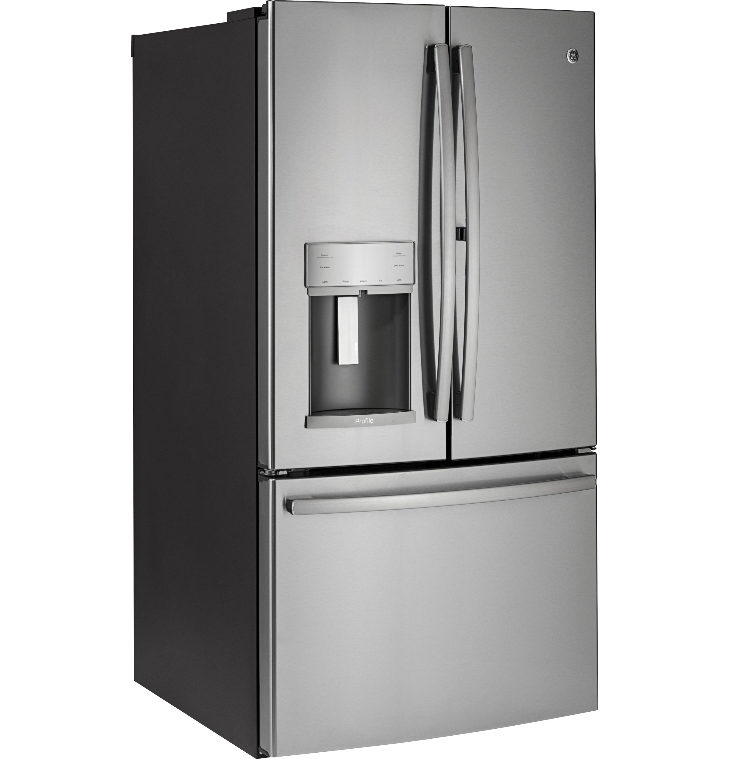 Series 22.1 Cu. Ft. Counter-Depth French-Door Refrigerator with Door In Door and Hands-Free AutoFill PYD22KSLSS