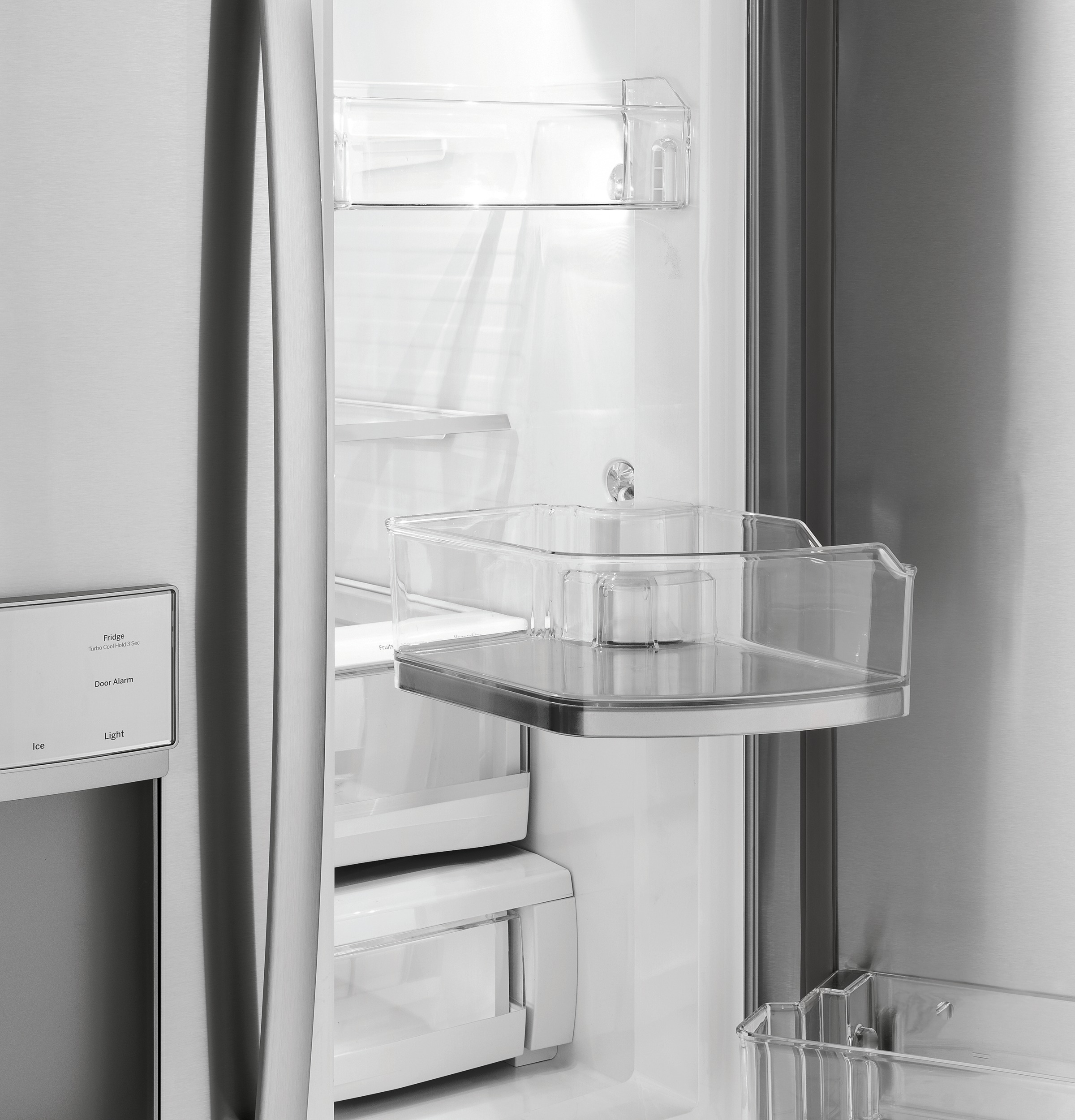 Series 22.1 Cu. Ft. Counter-Depth French-Door Refrigerator with Door In Door and Hands-Free AutoFill PYD22KSLSS