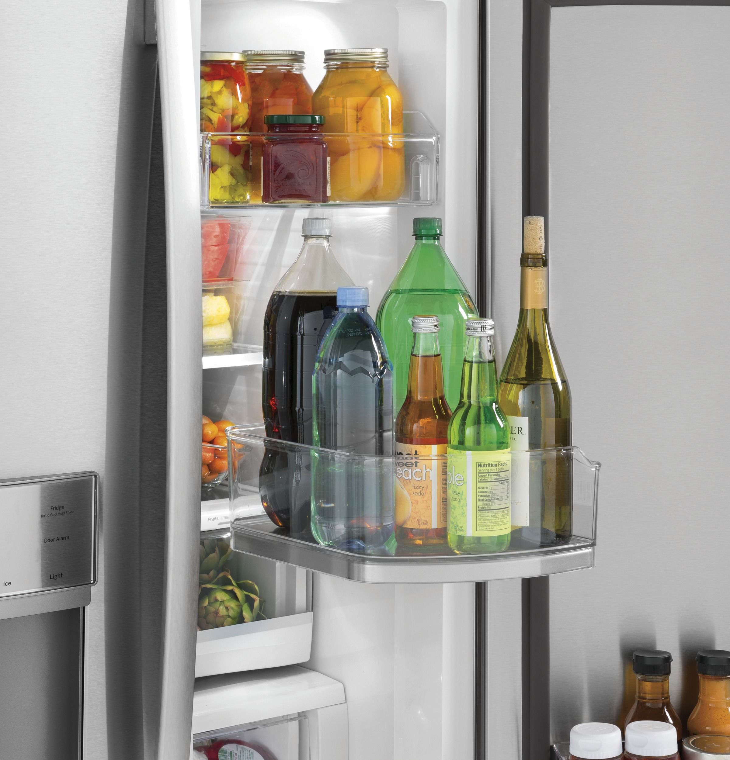 Series 22.1 Cu. Ft. Counter-Depth French-Door Refrigerator with Door In Door and Hands-Free AutoFill PYD22KSLSS