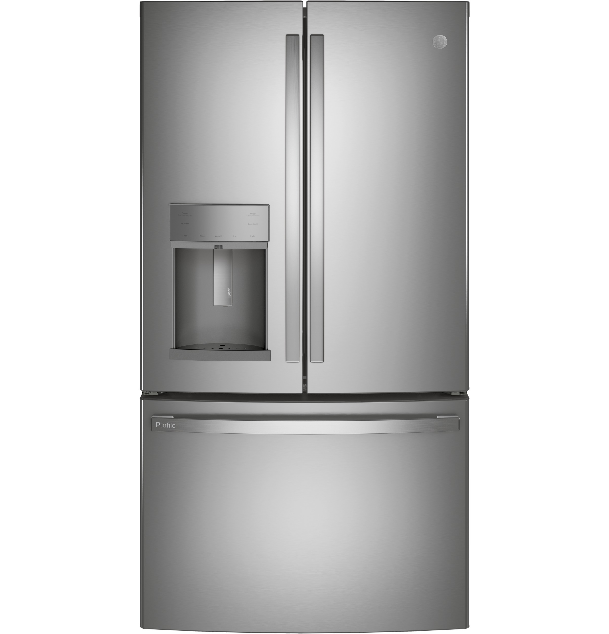 22.1 Cu. Ft. Counter-Depth Fingerprint Resistant French-Door Refrigerator with Door In Door and Hands-Free AutoFill PYD22KYNFS
