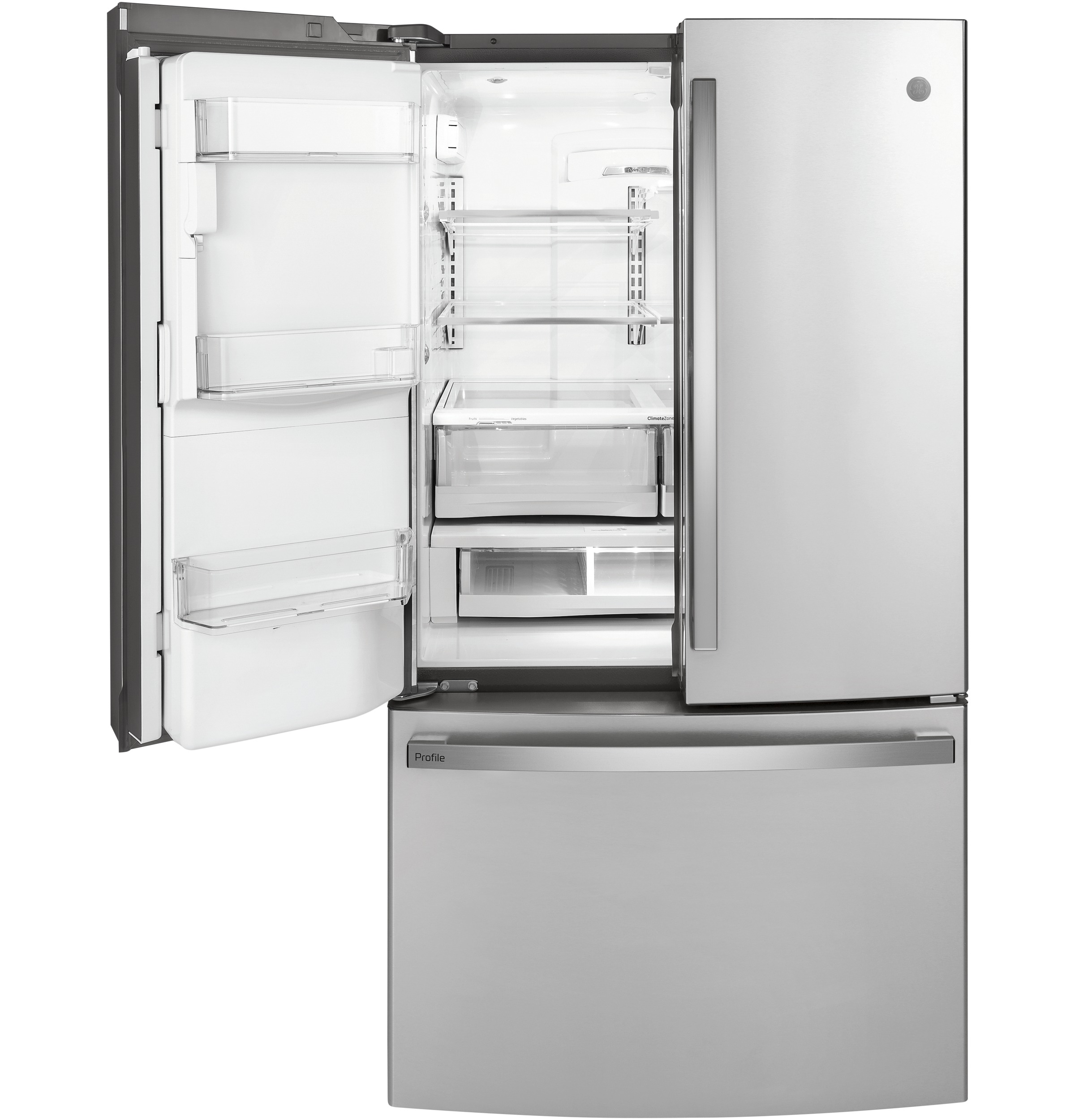 22.1 Cu. Ft. Counter-Depth Fingerprint Resistant French-Door Refrigerator with Door In Door and Hands-Free AutoFill PYD22KYNFS