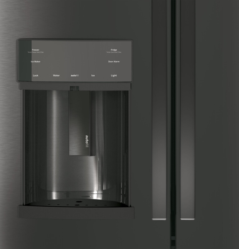 22.1 Cu. Ft. Counter-Depth French-Door Refrigerator with Hands-Free AutoFill PYE22KBLTS