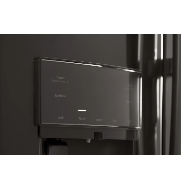 22.1 Cu. Ft. Counter-Depth French-Door Refrigerator with Hands-Free AutoFill PYE22KBLTS
