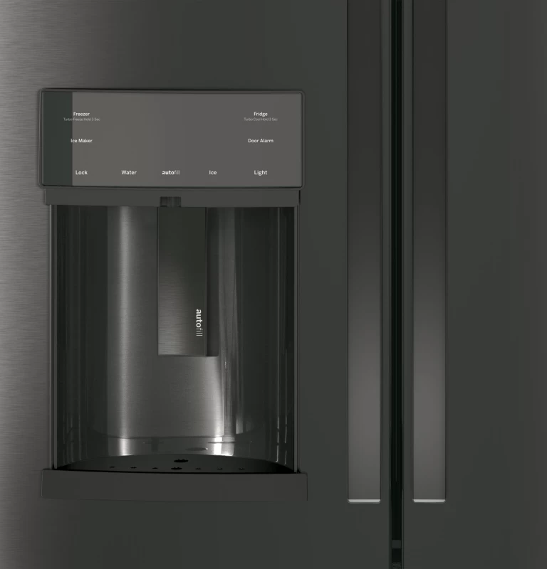 22.1 Cu. Ft. Counter-Depth French-Door Refrigerator with Hands-Free AutoFill PYE22KBLTS