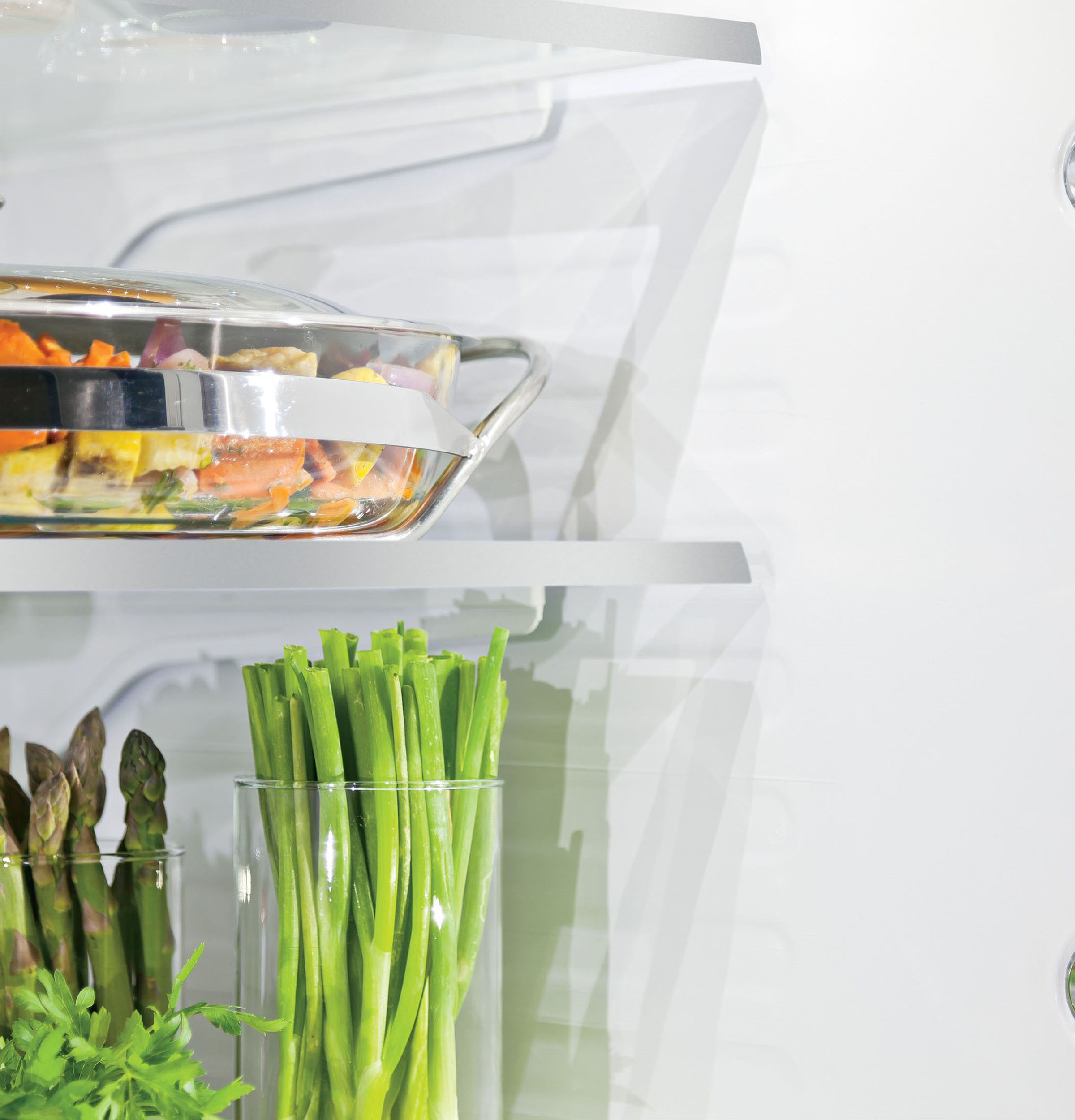 Series 22.1 Cu. Ft. Counter-Depth French-Door Refrigerator with Hands-Free AutoFill PYE22KSKSS
