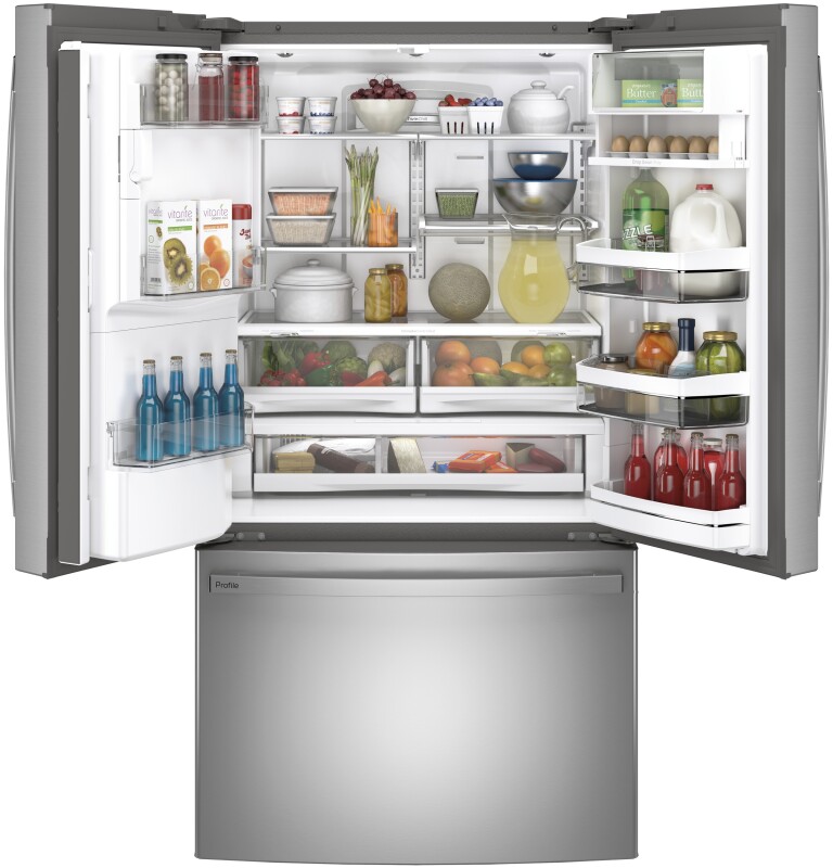 22.1 Cu. Ft. Counter-Depth Fingerprint Resistant French-Door Refrigerator with Hands-Free AutoFill view 31