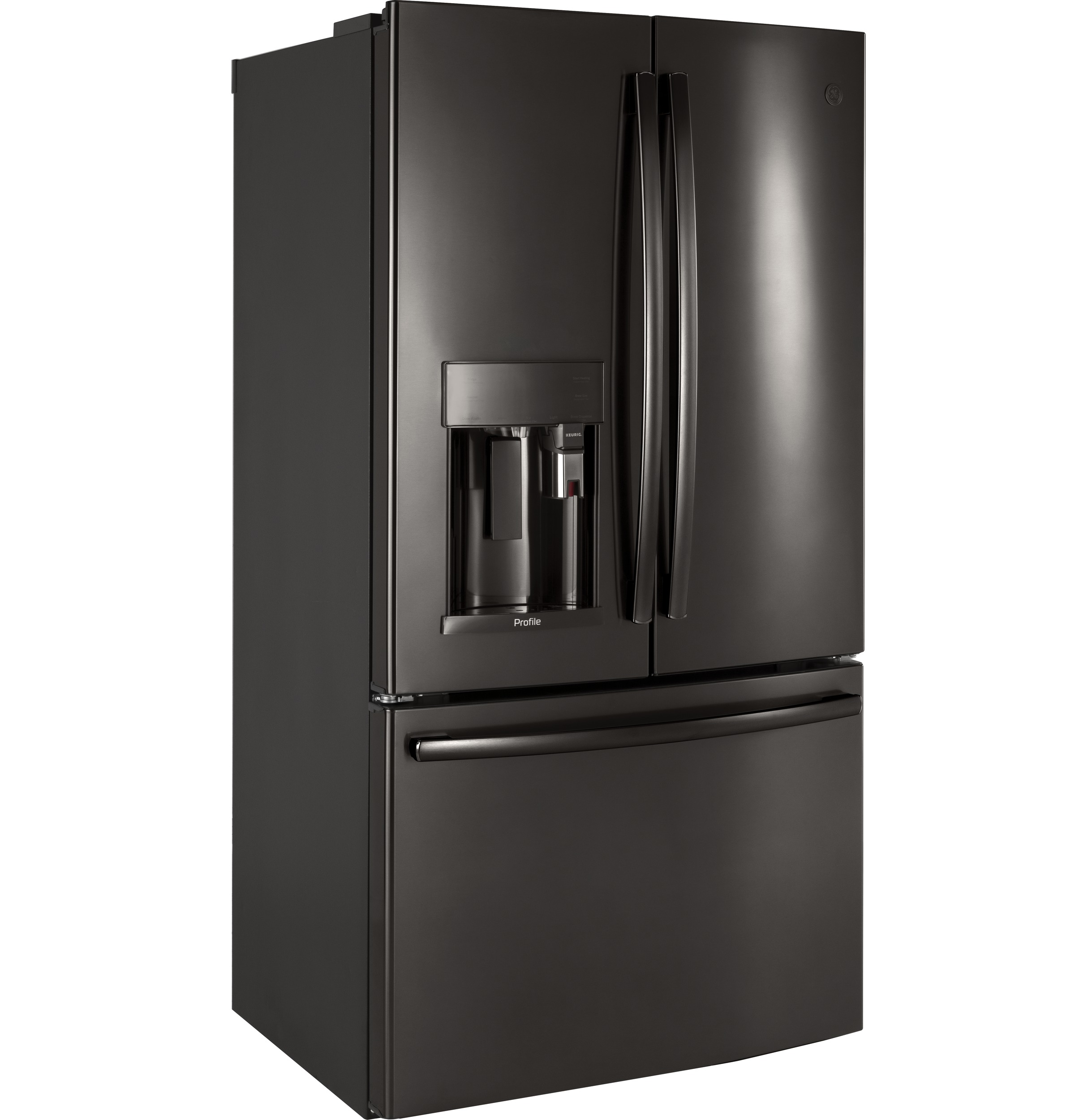 Series 22.2 Cu. Ft. Counter-Depth French-Door Refrigerator with Keurig K-Cup Brewing System PYE22PBLTS