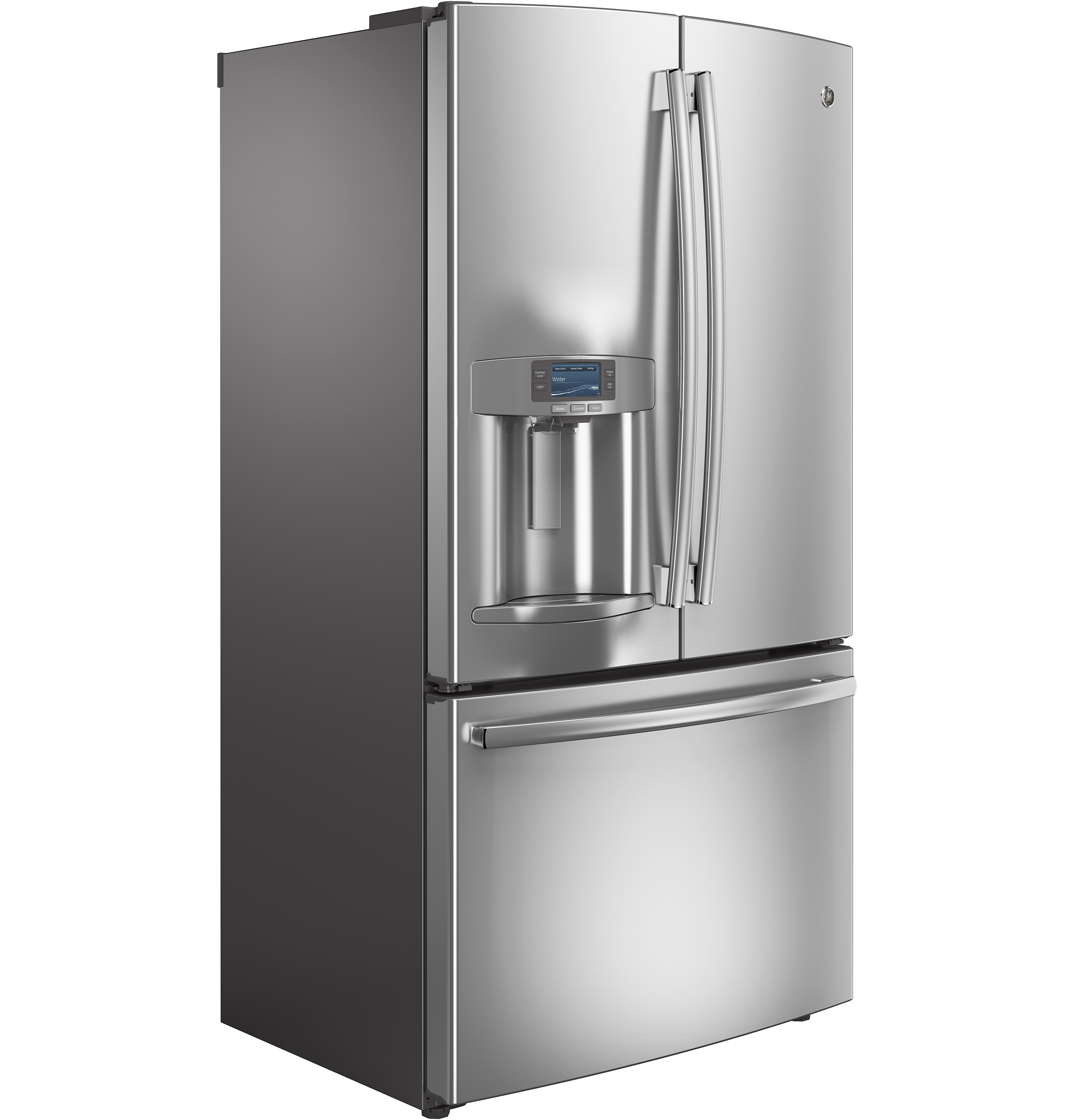 Series 22.1 Cu. Ft. Counter-Depth French-Door Refrigerator PYE22PSHSS