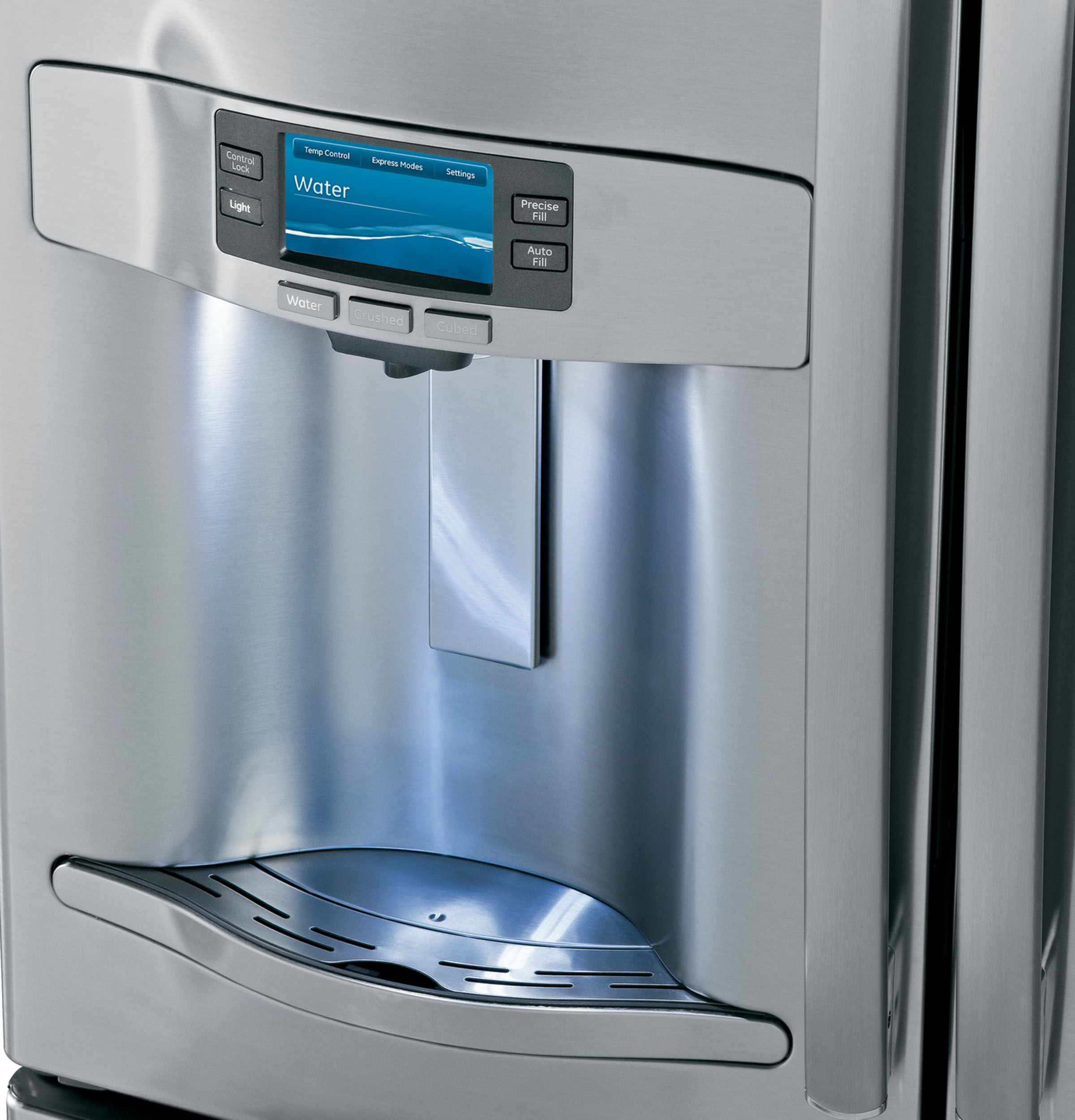 Series 22.1 Cu. Ft. Counter-Depth French-Door Refrigerator PYE22PSHSS