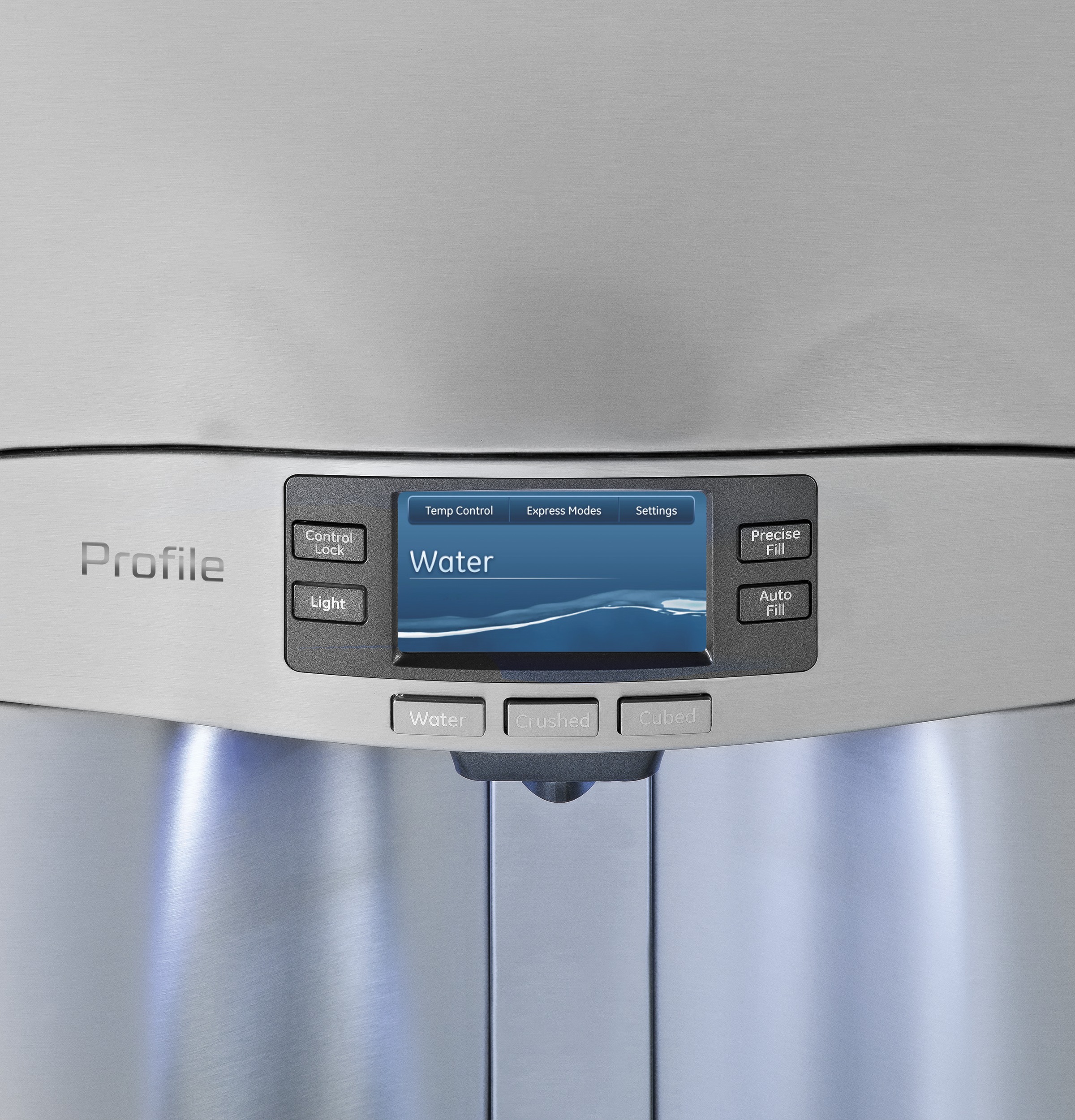 Series 22.1 Cu. Ft. Counter-Depth French-Door Refrigerator PYE22PSHSS