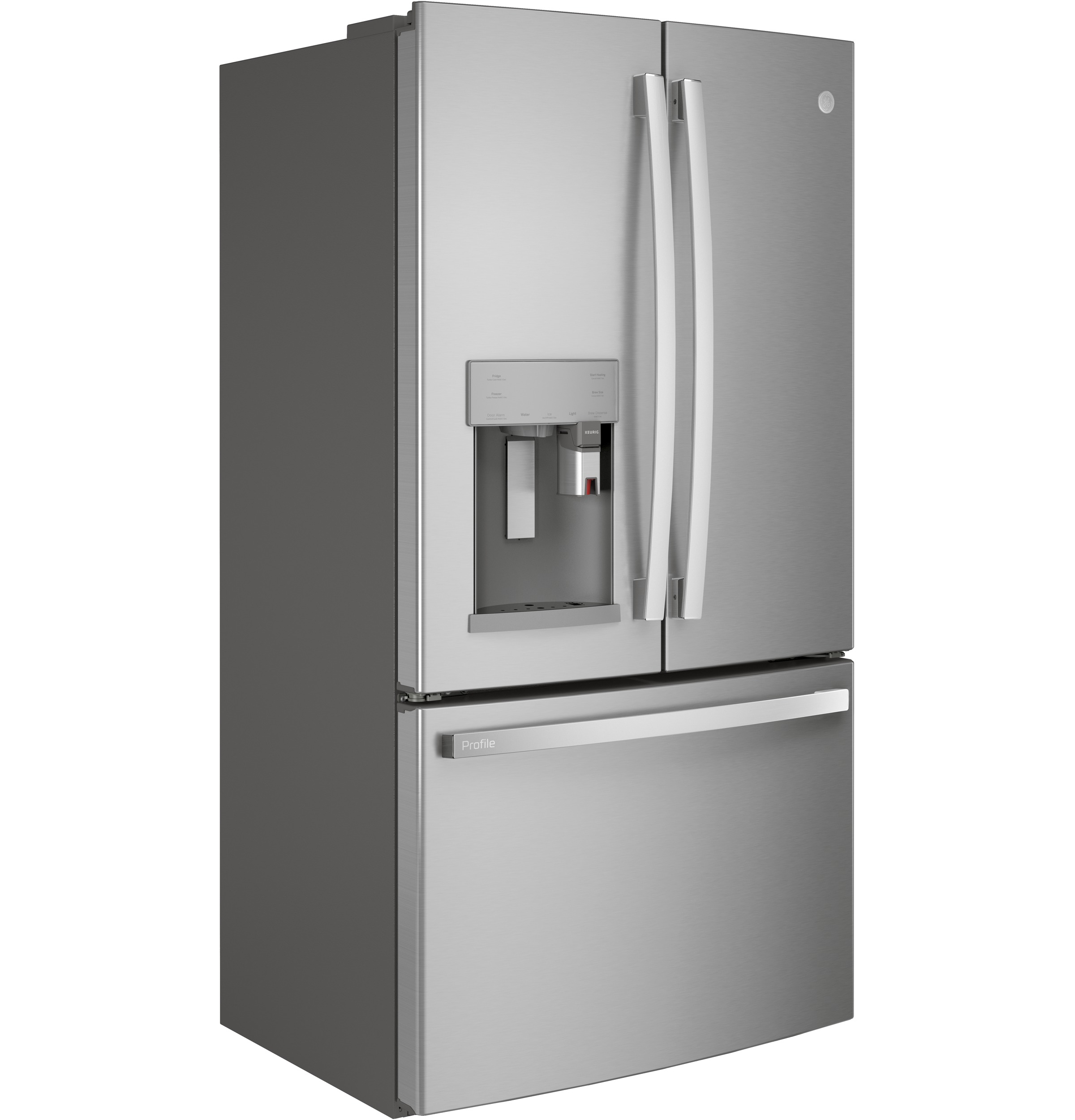 Series 22.1 Cu. Ft. Smart Counter-Depth Fingerprint Resistant French-Door Refrigerator with Keurig K-Cup Brewing PYE22PYNFS
