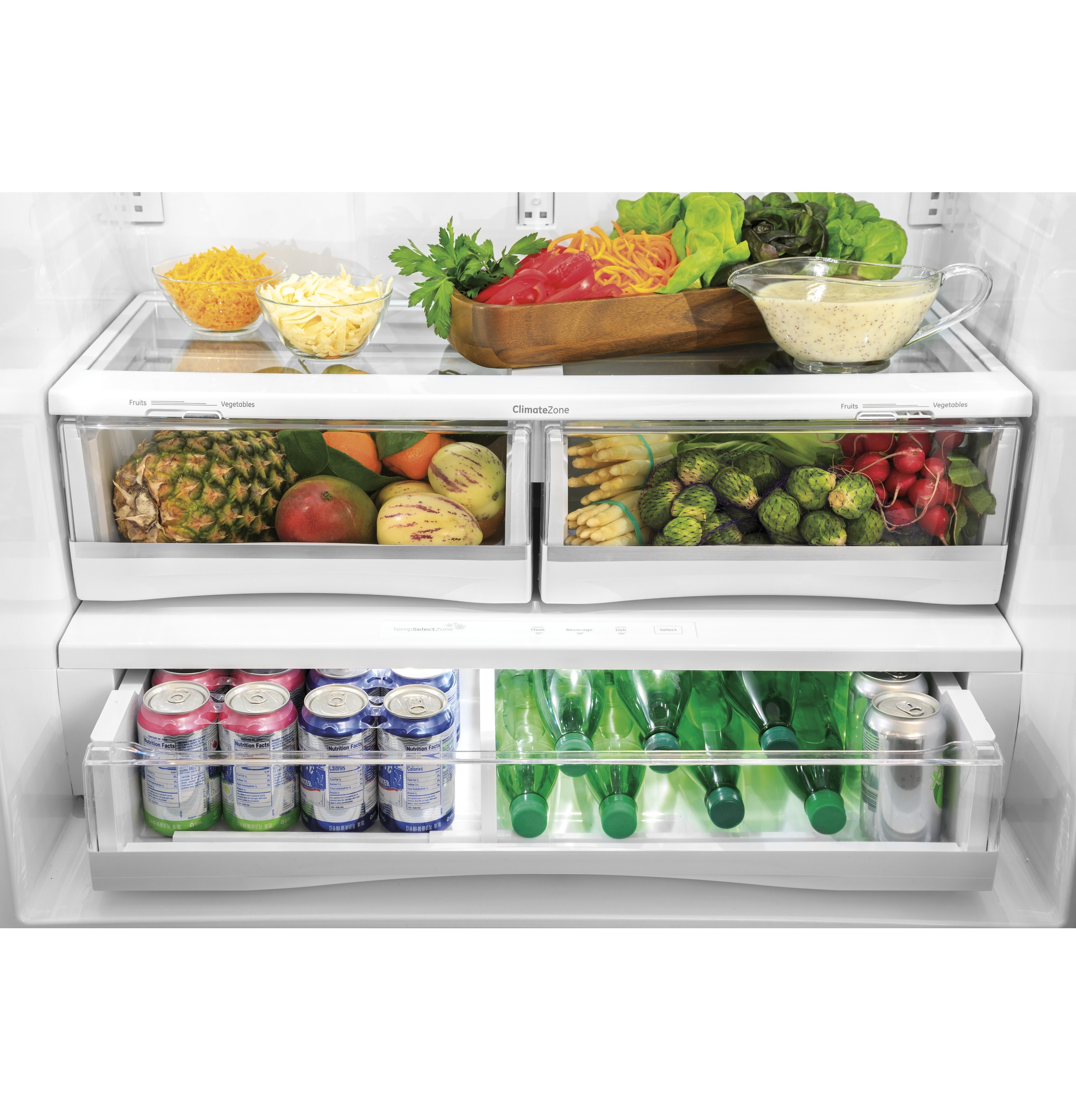 Series 22.1 Cu. Ft. Smart Counter-Depth Fingerprint Resistant French-Door Refrigerator with Keurig K-Cup Brewing PYE22PYNFS
