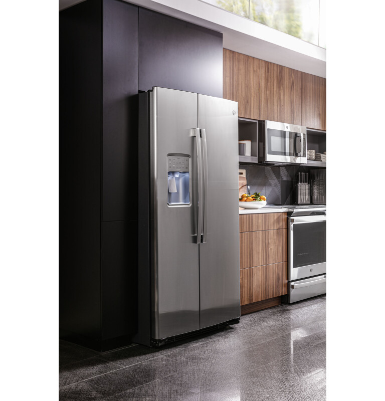 21.9 Cu. Ft. Counter-Depth Side-By-Side Refrigerator view 2
