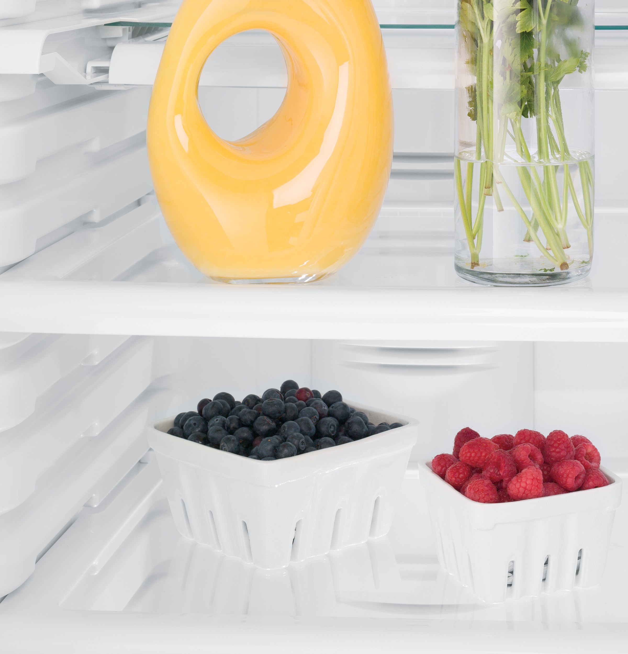 Series 23.3 Cu. Ft. Counter-Depth Side-by-Side Refrigerator PZS23KGEWW
