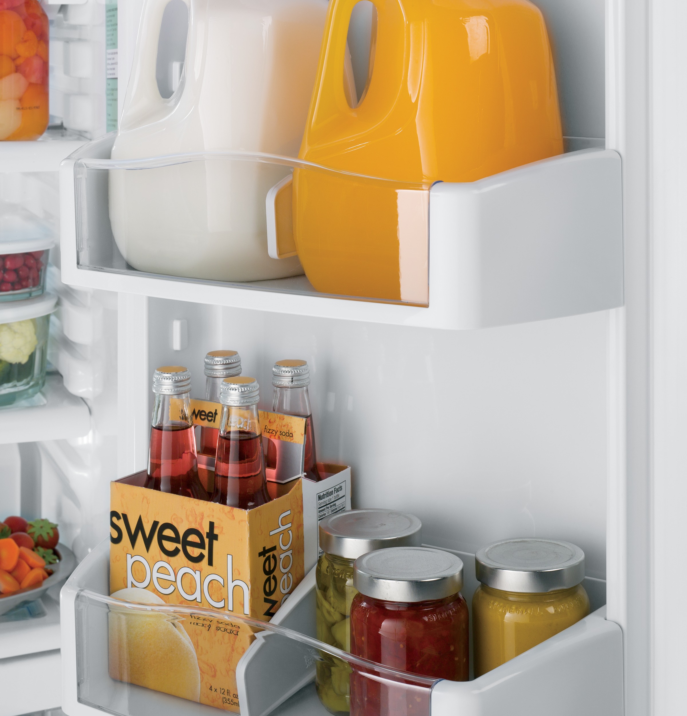 Series 23.3 Cu. Ft. Counter-Depth Side-by-Side Refrigerator PZS23KPEBV