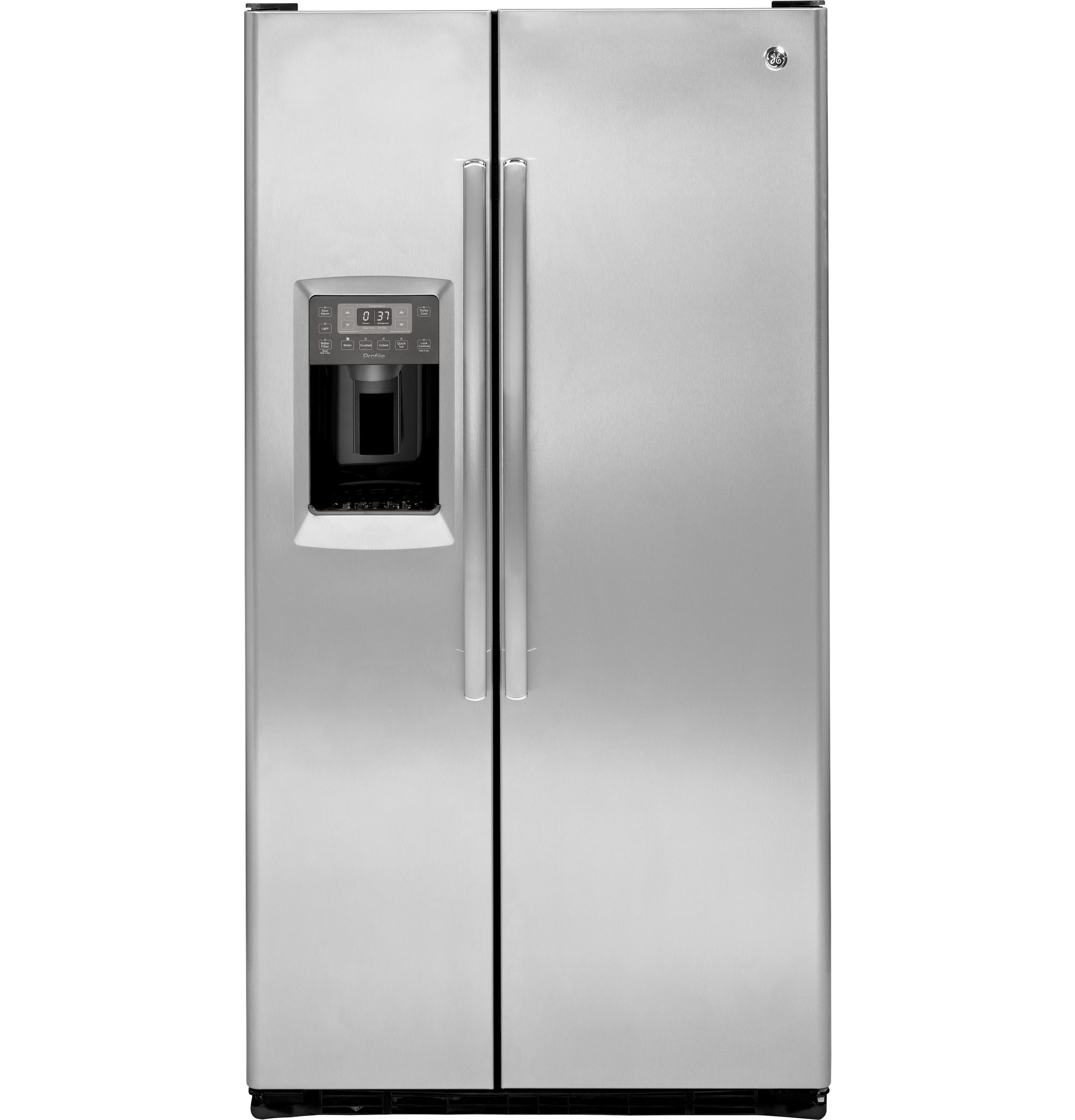 Series 23.3 Cu. Ft. Counter-Depth Side-by-Side Refrigerator PZS23KSESS