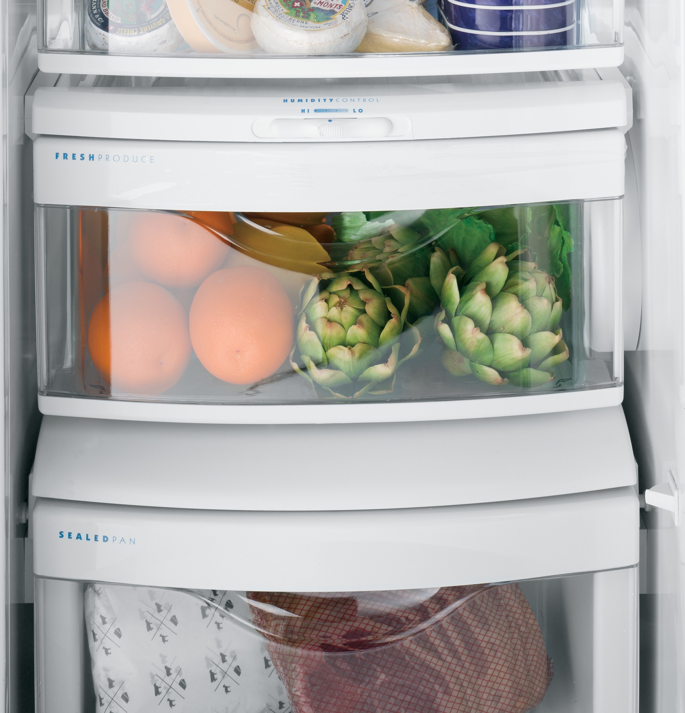Series 24.6 Cu. Ft. Counter-Depth Side-by-Side Refrigerator PZS25KSESS