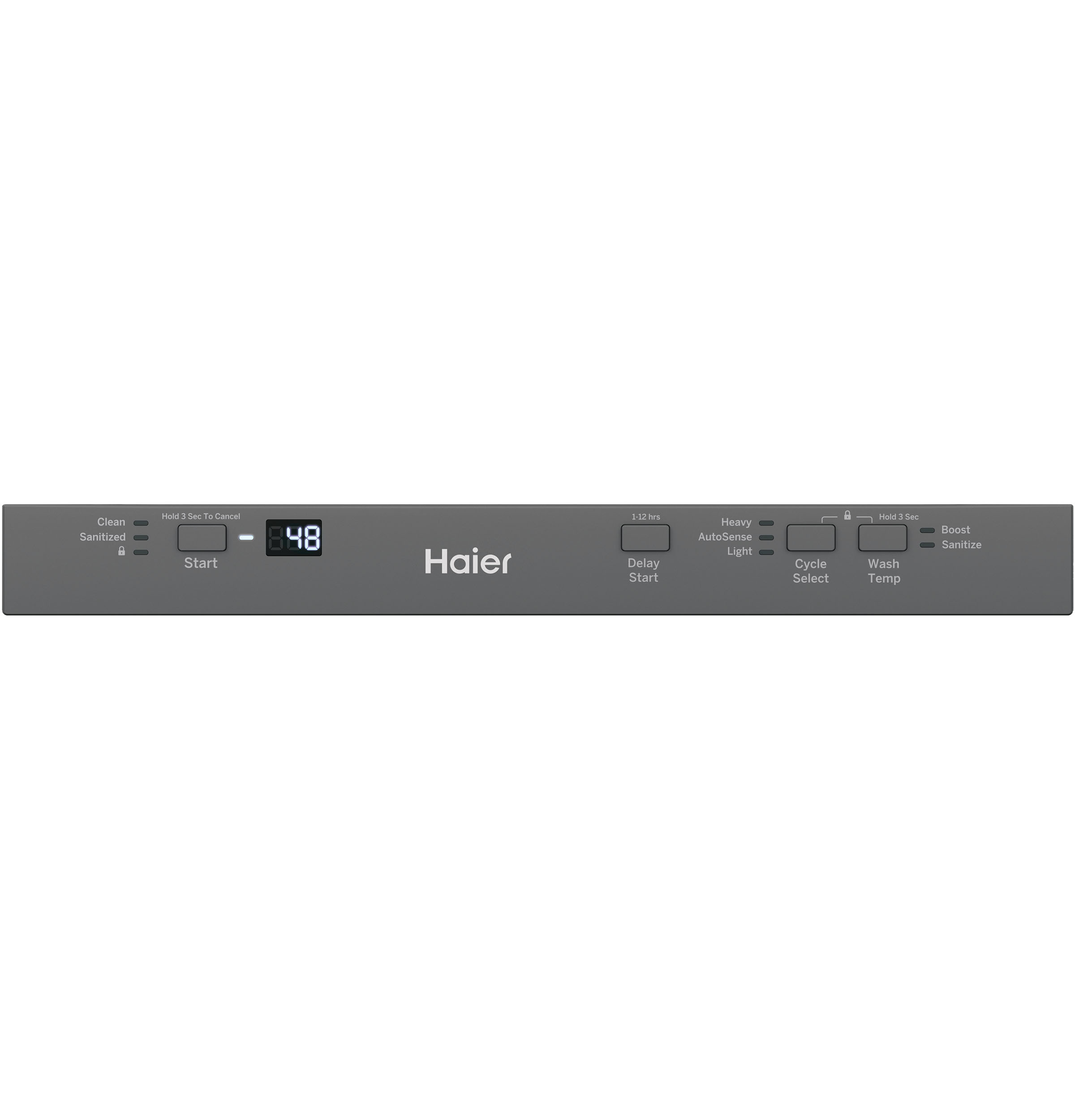 Haier ENERGY STAR® 18" Stainless Steel Interior Dishwasher with Sanitize CycleHaier ENERGY STAR® 18" Stainless Steel Interior Dishwasher with Sanitize Cycle view 27