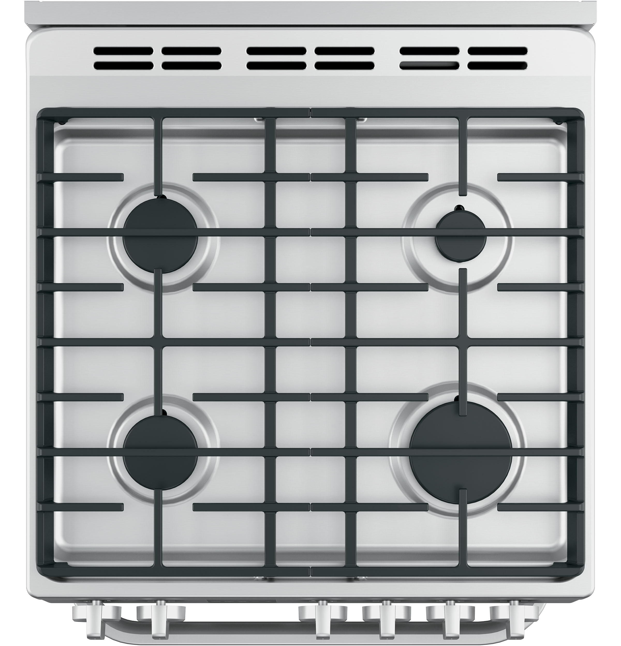 24" 2.9 Cu. Ft. Gas Free-standing Range With Convection And Modular Backguard QGAS740RMSS