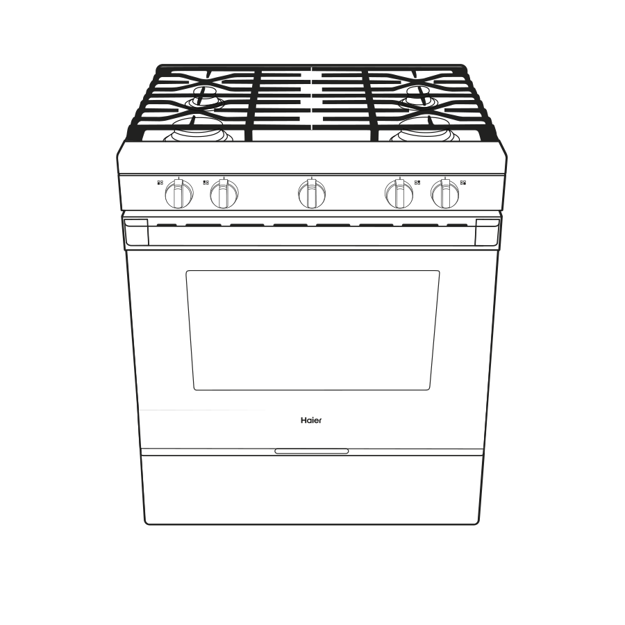 30" Smart Slide-In Gas Range with Convection30" Smart Slide-In Gas Range with Convection QGSS740BNTS