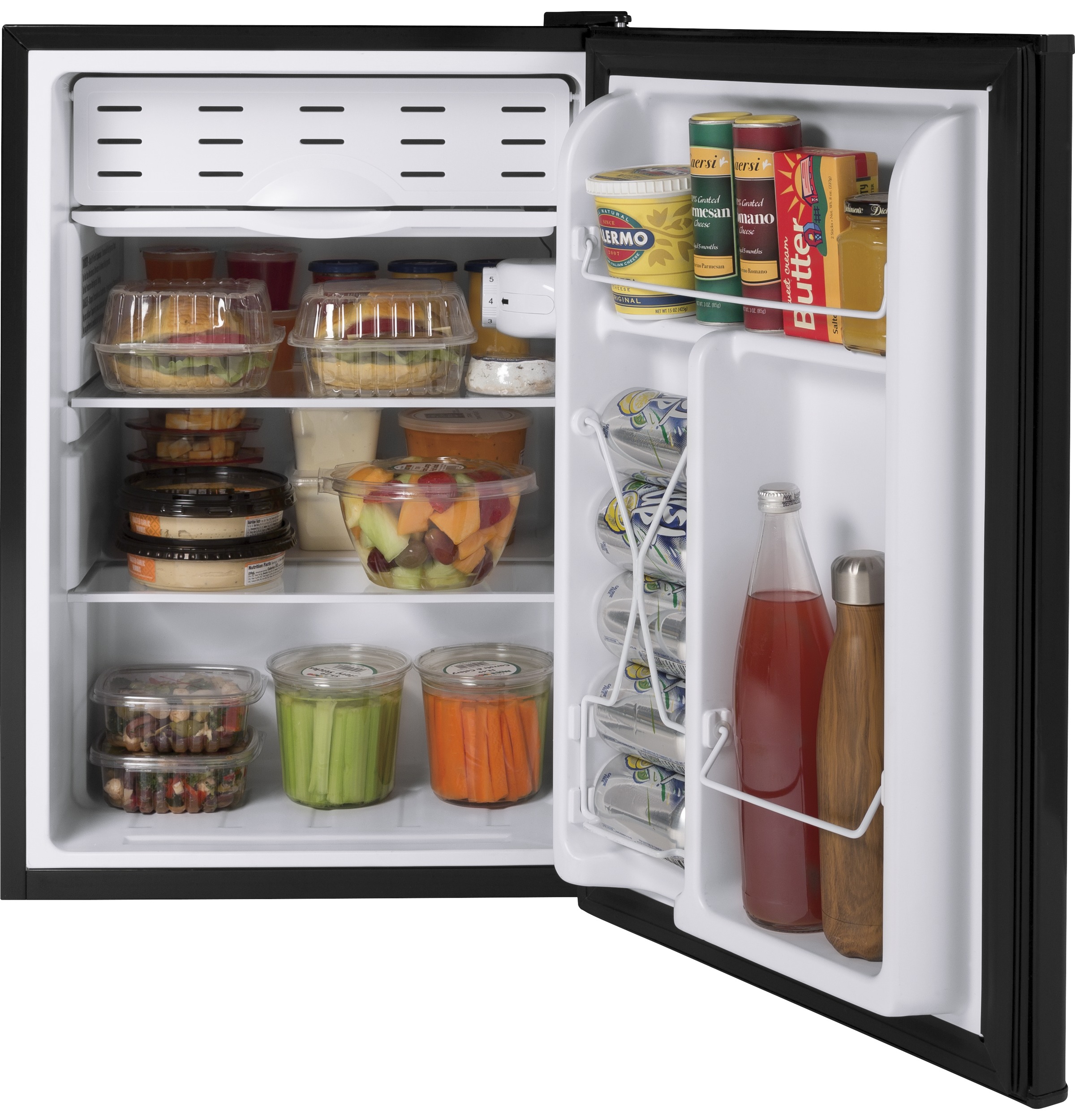 Haier ENERGY STAR® 2.7 cu. Ft. Compact RefrigeratorHaier ENERGY STAR® 2.7 cu. Ft. Compact Refrigerator QHE03GGMBB