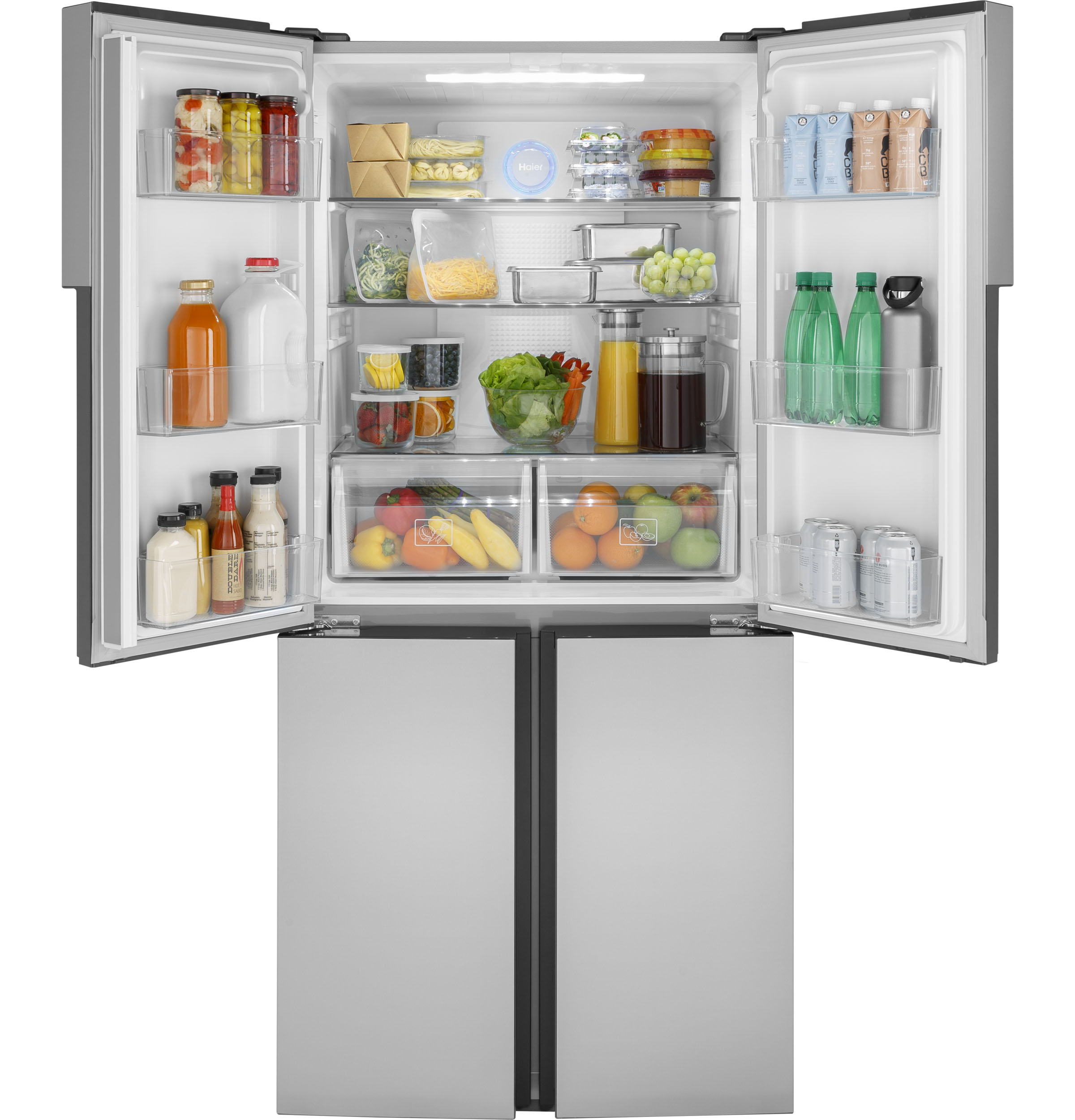 Haier ENERGY STAR® 16.8 Cu. Ft. Quad Door RefrigeratorHaier ENERGY STAR® 16.8 Cu. Ft. Quad Door Refrigerator view 25