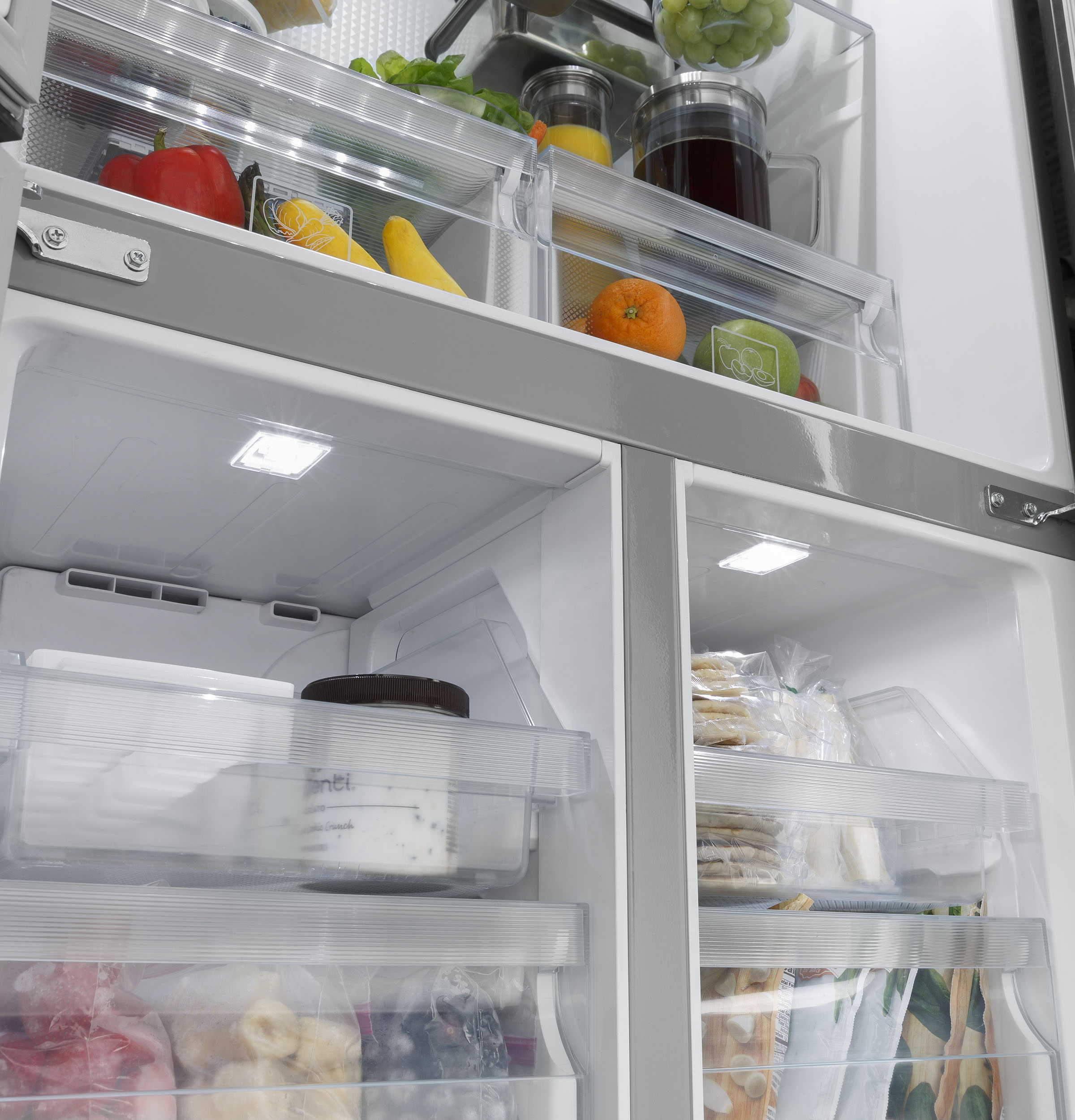 Haier ENERGY STAR® 16.8 Cu. Ft. Quad Door RefrigeratorHaier ENERGY STAR® 16.8 Cu. Ft. Quad Door Refrigerator view 34
