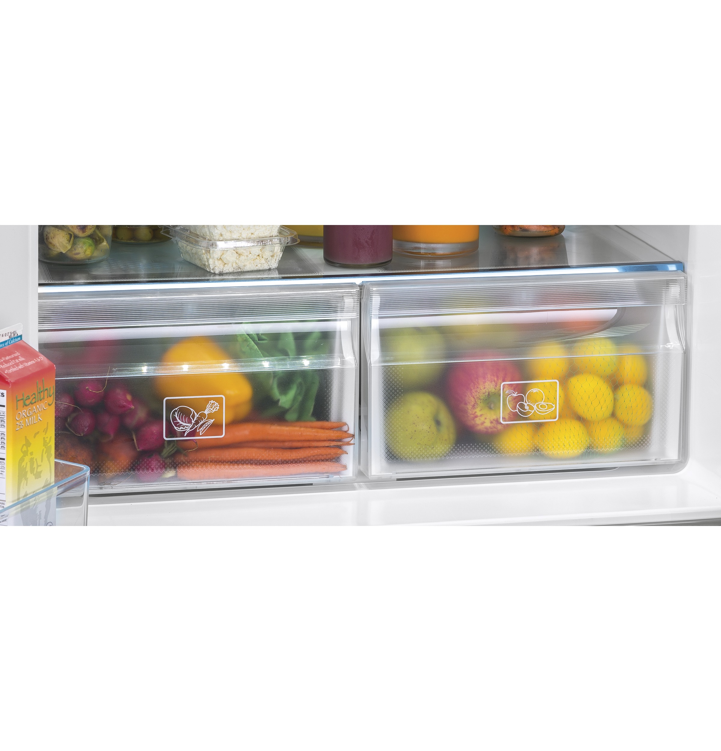 Haier ENERGY STAR® 16.8 Cu. Ft. Quad Door RefrigeratorHaier ENERGY STAR® 16.8 Cu. Ft. Quad Door Refrigerator view 5