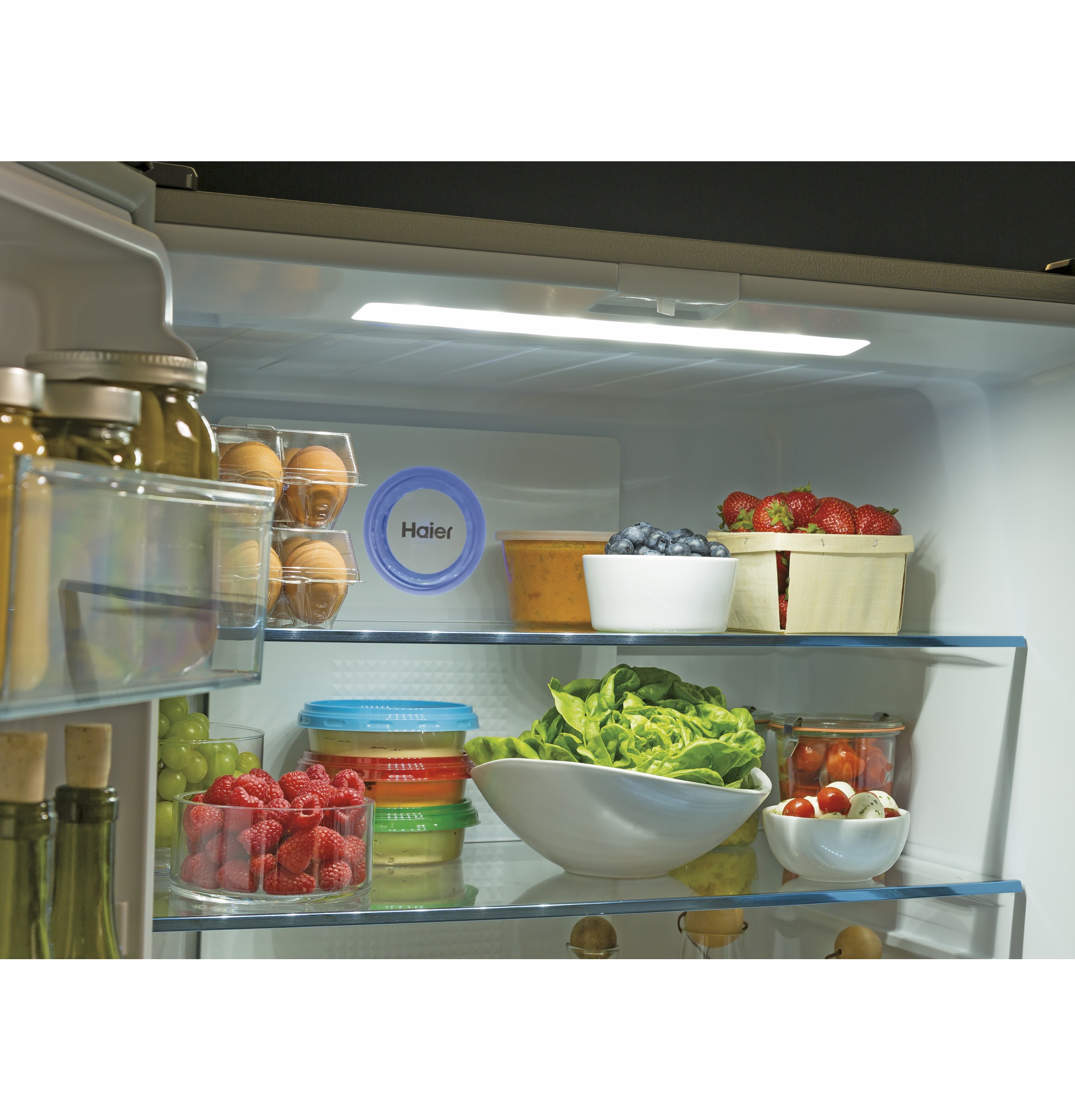 Haier ENERGY STAR® 16.8 Cu. Ft. Quad Door RefrigeratorHaier ENERGY STAR® 16.8 Cu. Ft. Quad Door Refrigerator view 8
