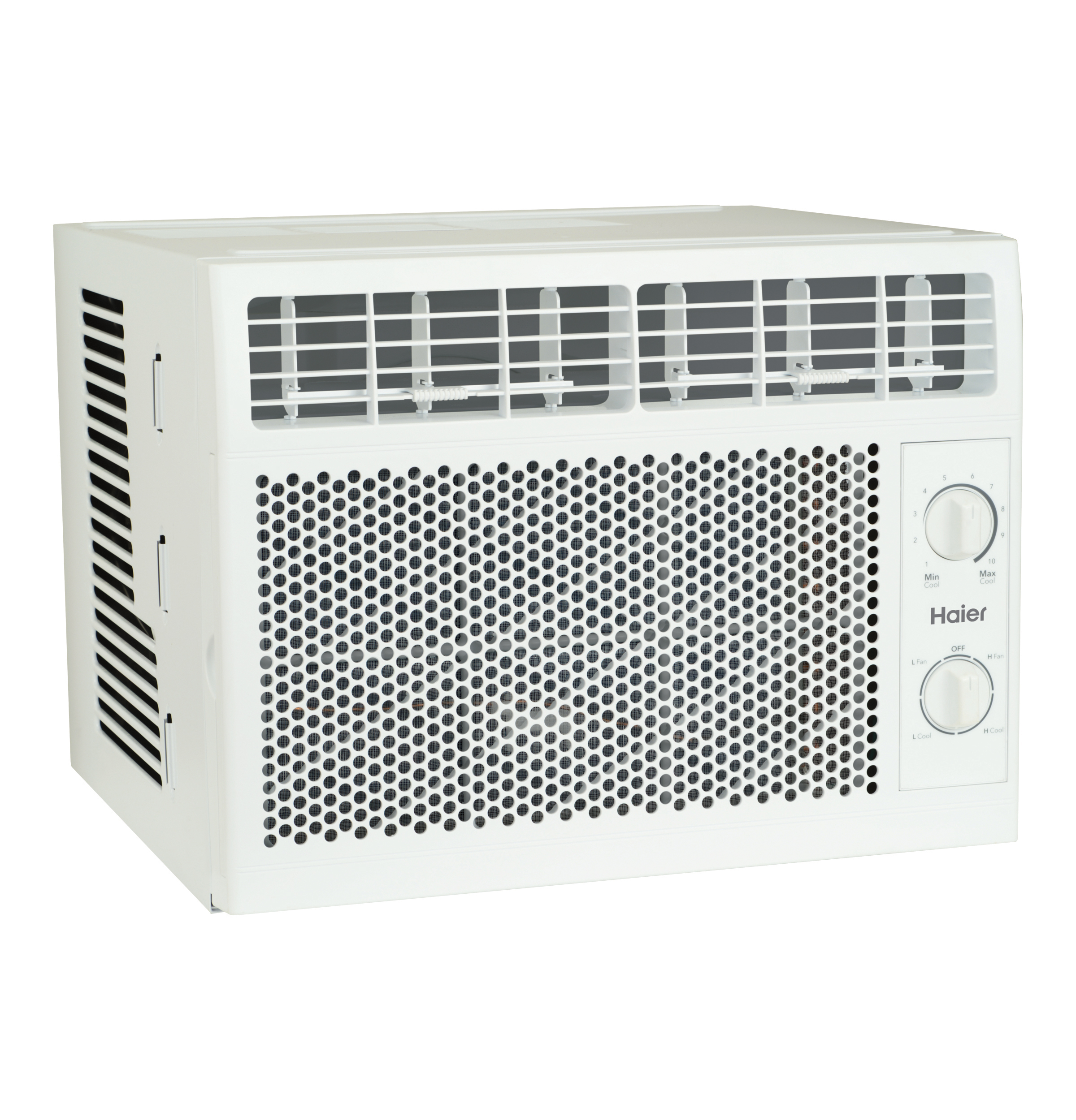 Haier 5,000 BTU Mechanical Window Air Conditioner for Small Rooms up to 150 sq ft.Haier 5,000 BTU Mechanical Window Air Conditioner for Small Rooms up to 150 sq ft. QHEC05AC