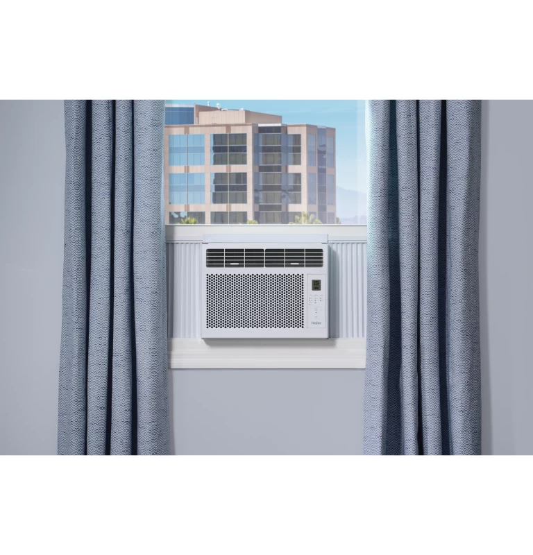 Haier 6,000 BTU Electronic Window Air Conditioner for Small Rooms up to 250 sq ft.Haier 6,000 BTU Electronic Window Air Conditioner for Small Rooms up to 250 sq ft. QHEE06AC