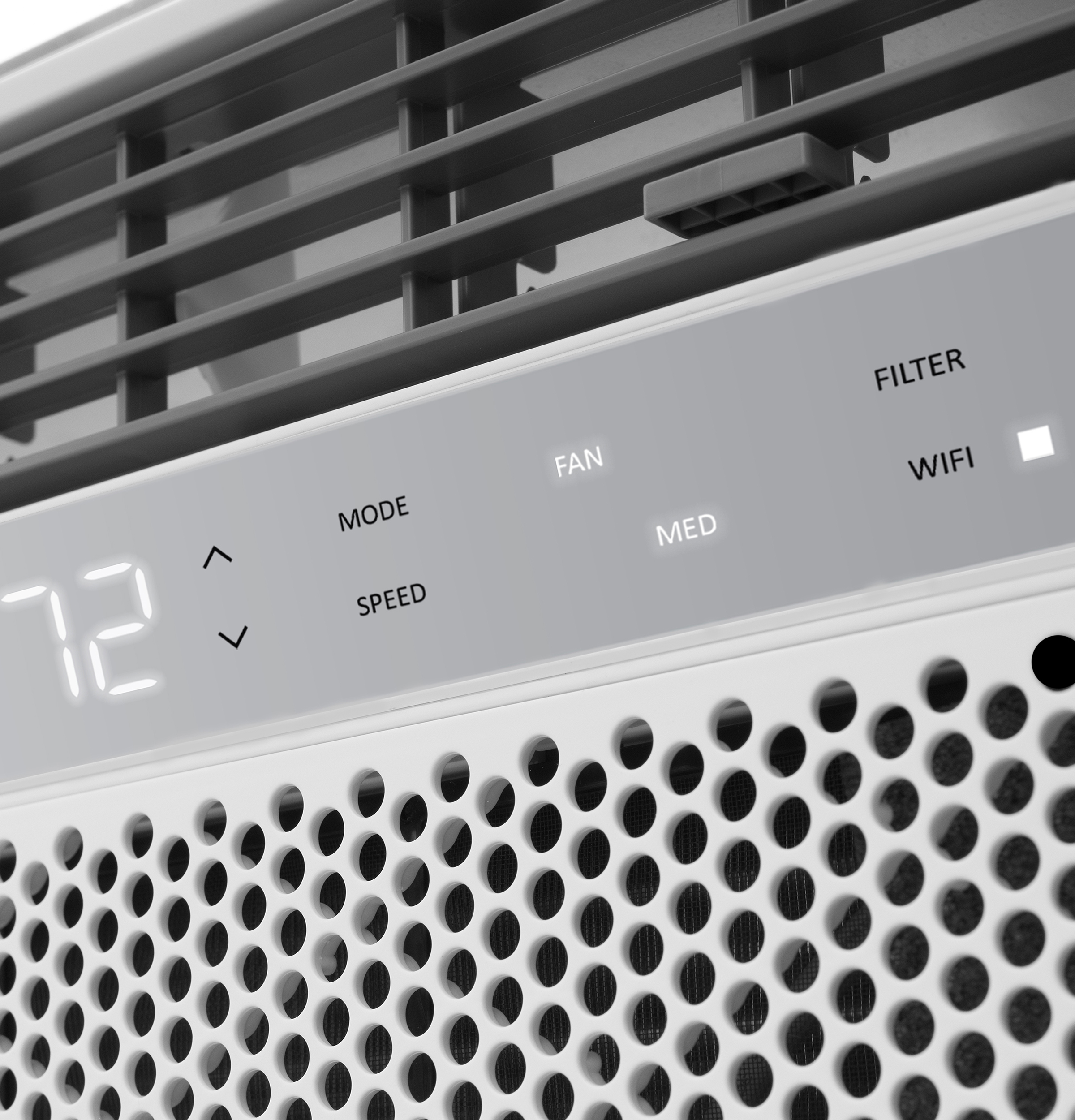 Haier 10,000 BTU Smart Electronic Window Air Conditioner for Medium Rooms up to 450 sq. ft.Haier 10,000 BTU Smart Electronic Window Air Conditioner for Medium Rooms up to 450 sq. ft. QHNG10AA