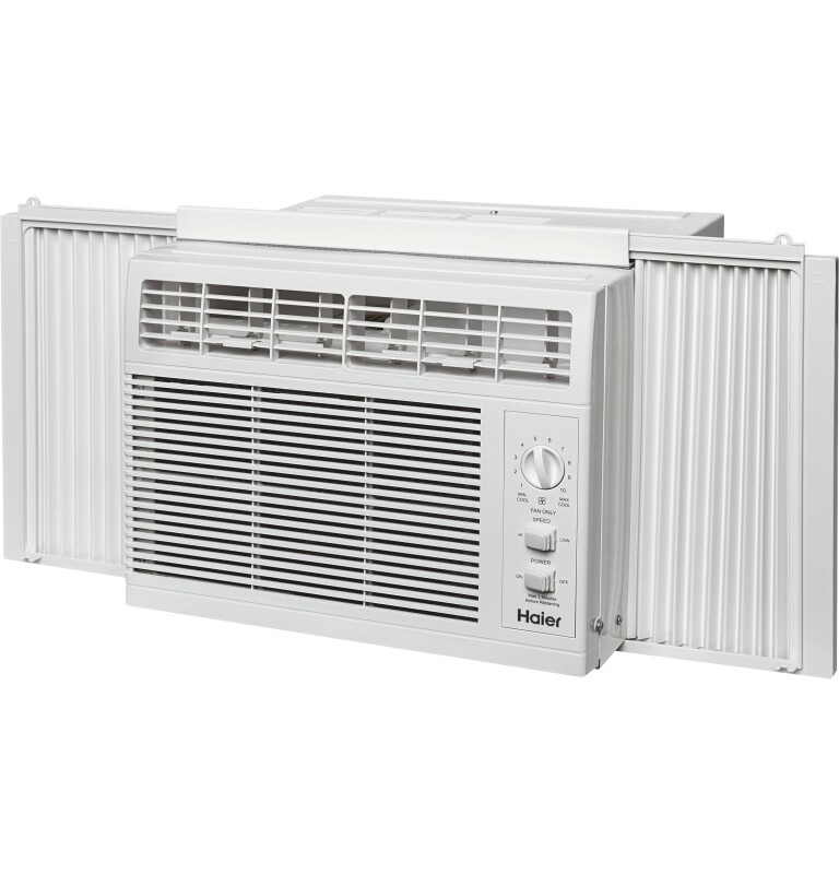 Haier 5,000 BTU Mechanical Window Air Conditioner for Small Rooms up to 150 sq ft.Haier 5,000 BTU Mechanical Window Air Conditioner for Small Rooms up to 150 sq ft. QHV05LZ