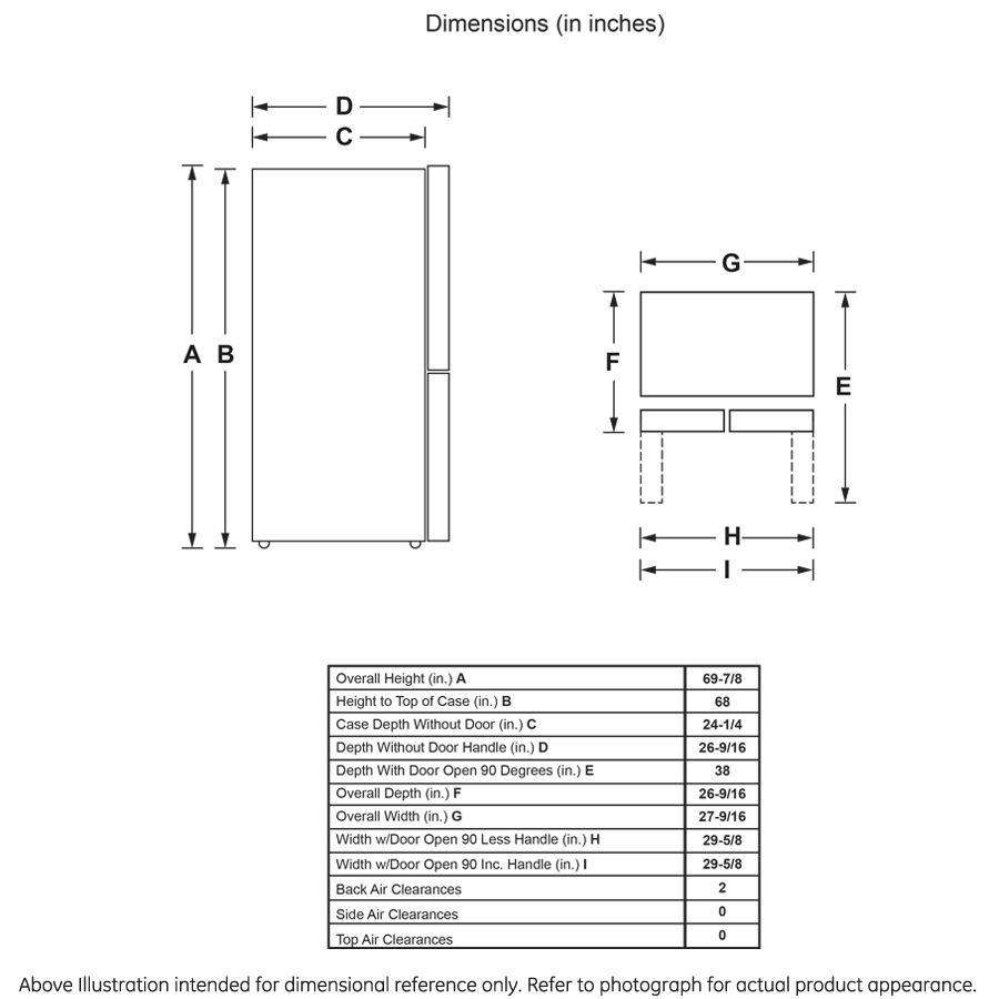 14.5 Cu. Ft. 4 Door Refrigerator14.5 Cu. Ft. 4 Door Refrigerator view 25