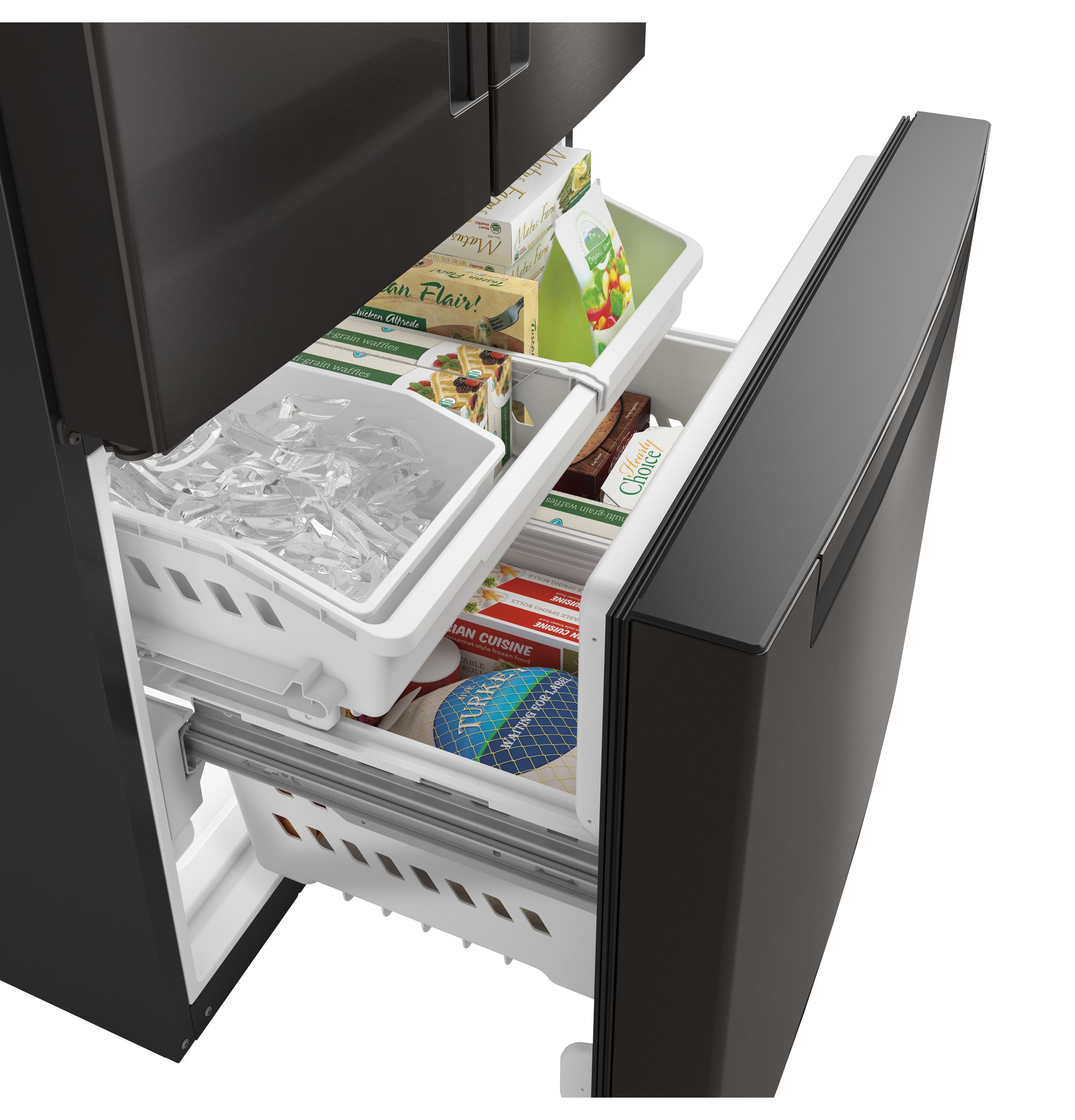 Haier ENERGY STAR® 27.0 Cu. Ft. French-Door RefrigeratorHaier ENERGY STAR® 27.0 Cu. Ft. French-Door Refrigerator view 20