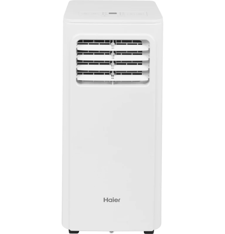 Haier 9,000 BTU Portable Air Conditioner for Small Rooms up to 250 sq ft. (6,250 BTU SACC) White QPFA10YBMW Picture 1