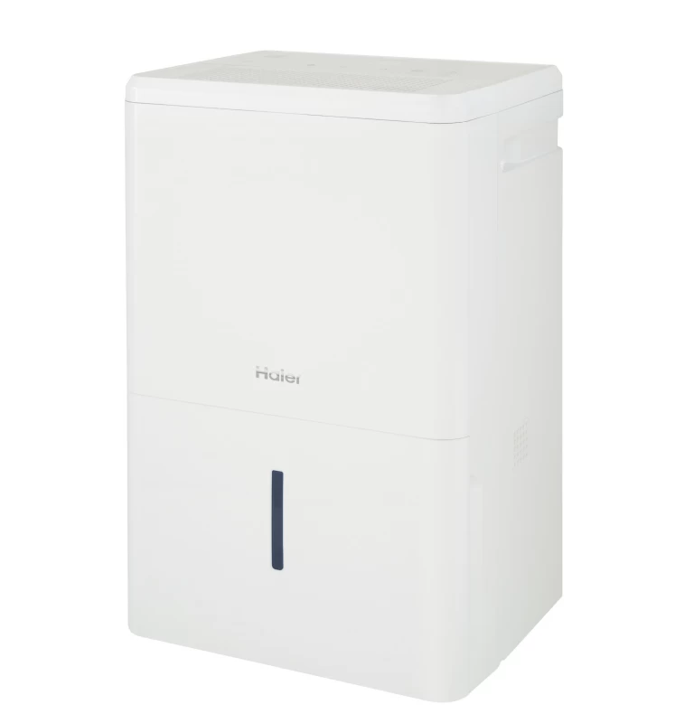 Haier ENERGY STAR® 50 Pint Portable Dehumidifier with Built-in Pump and Smart Dry for Wet SpacesHaier ENERGY STAR® 50 Pint Portable Dehumidifier with Built-in Pump and Smart Dry for Wet Space QPHR50LZ